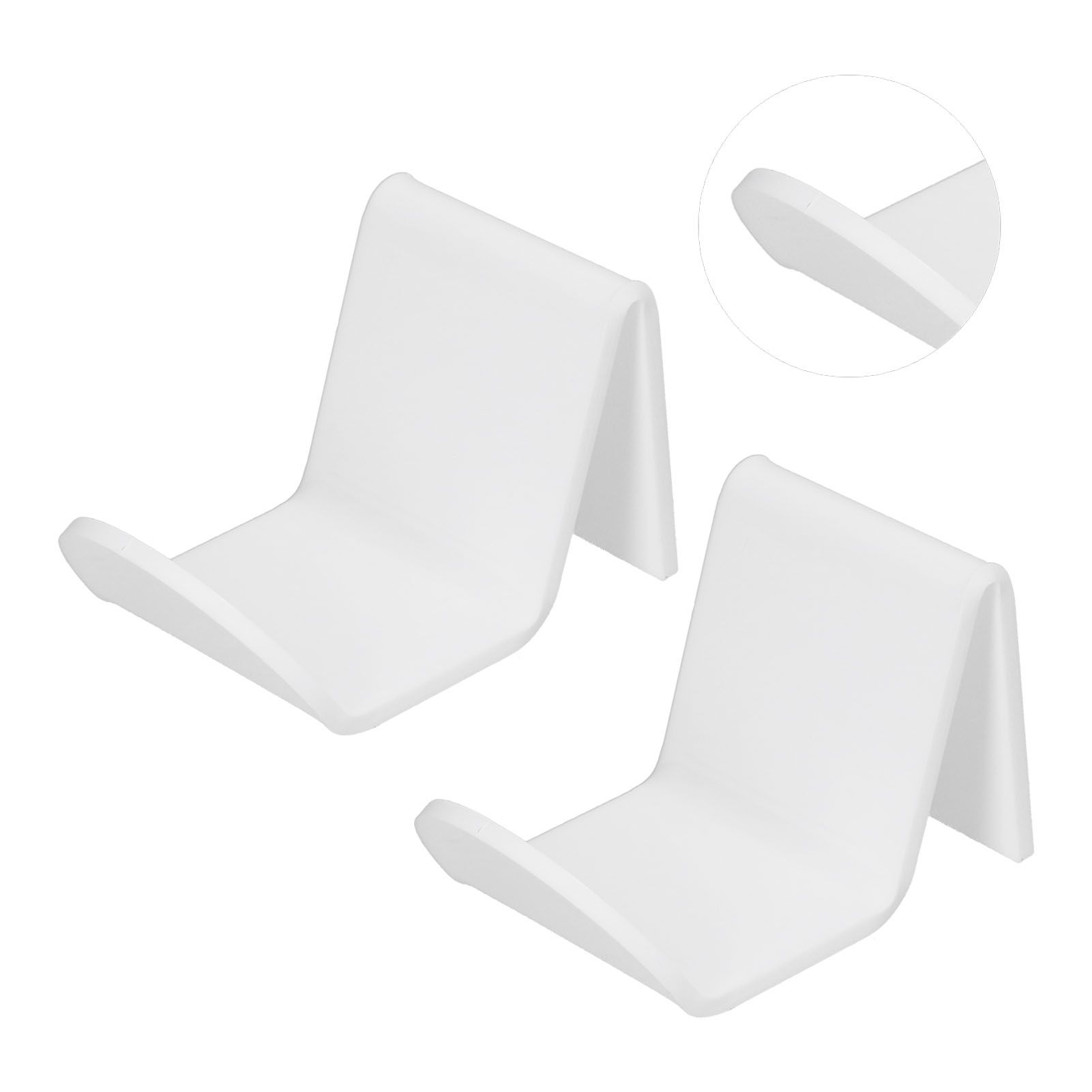 2pcs Game Controller Stand White Acrylic Durable Gamepad Holder with Wire view 10
