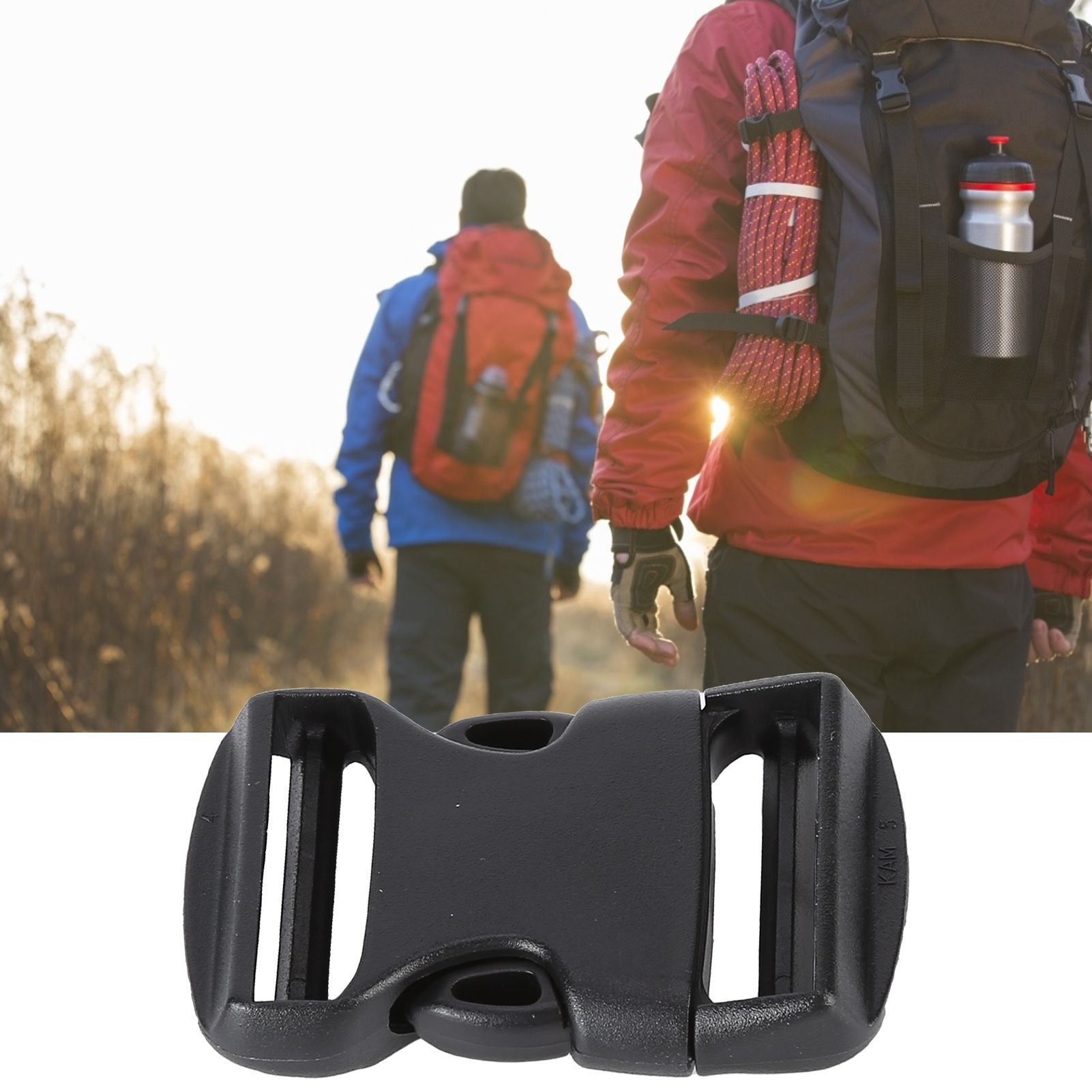 5Pcs Quick Release Buckle Plastic Dual Adjustable Strap Buckles Replacement view 12