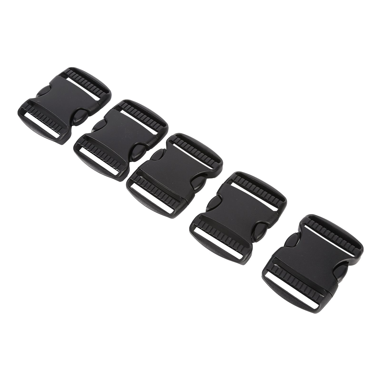 5Pcs Quick Release Buckle Plastic Dual Adjustable Strap Buckles Replacement — image 1