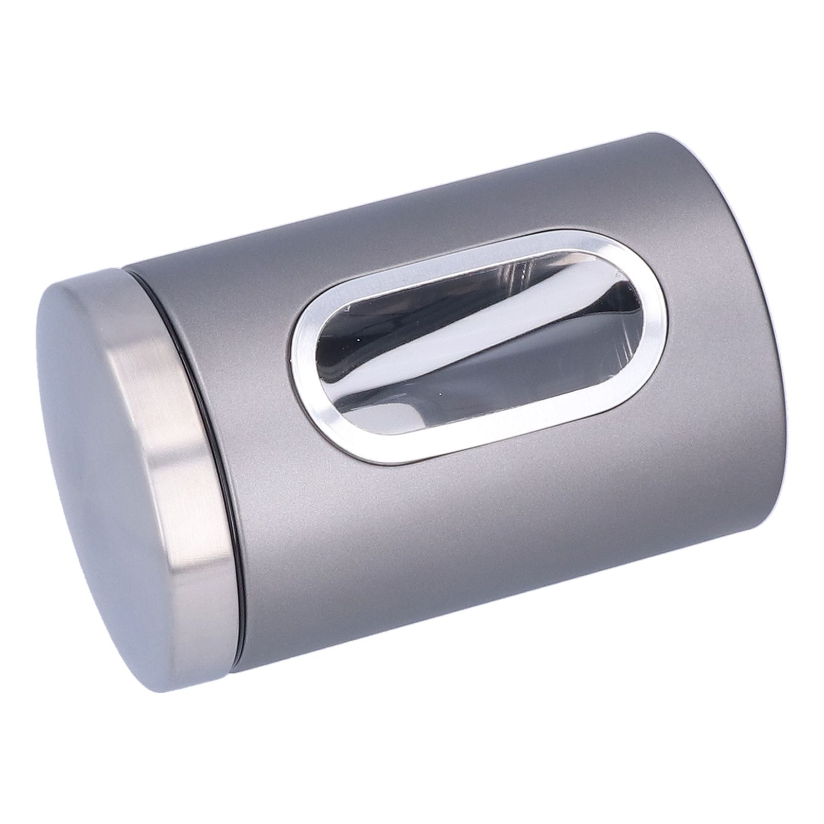 3Pcs Storage Jar Stainless Steel Food Tea Nut Container with Window Durable view 6