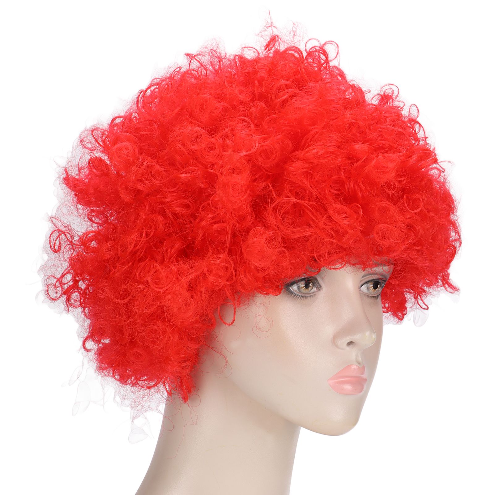 Adult Innovative Color Party Wig Halloween Interesting Headgear for Circus view 9