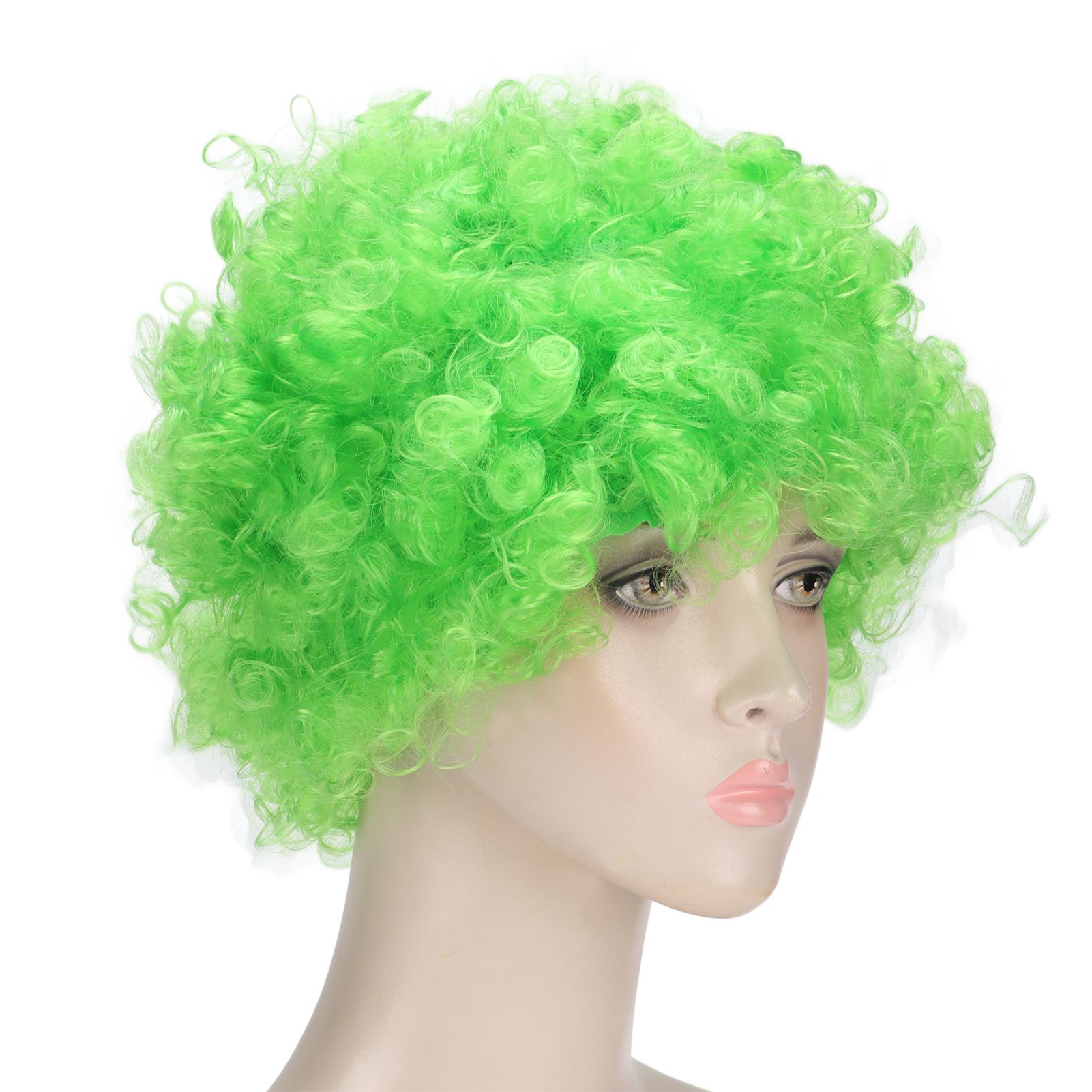 Adult Innovative Color Party Wig Halloween Interesting Headgear for Circus view 9