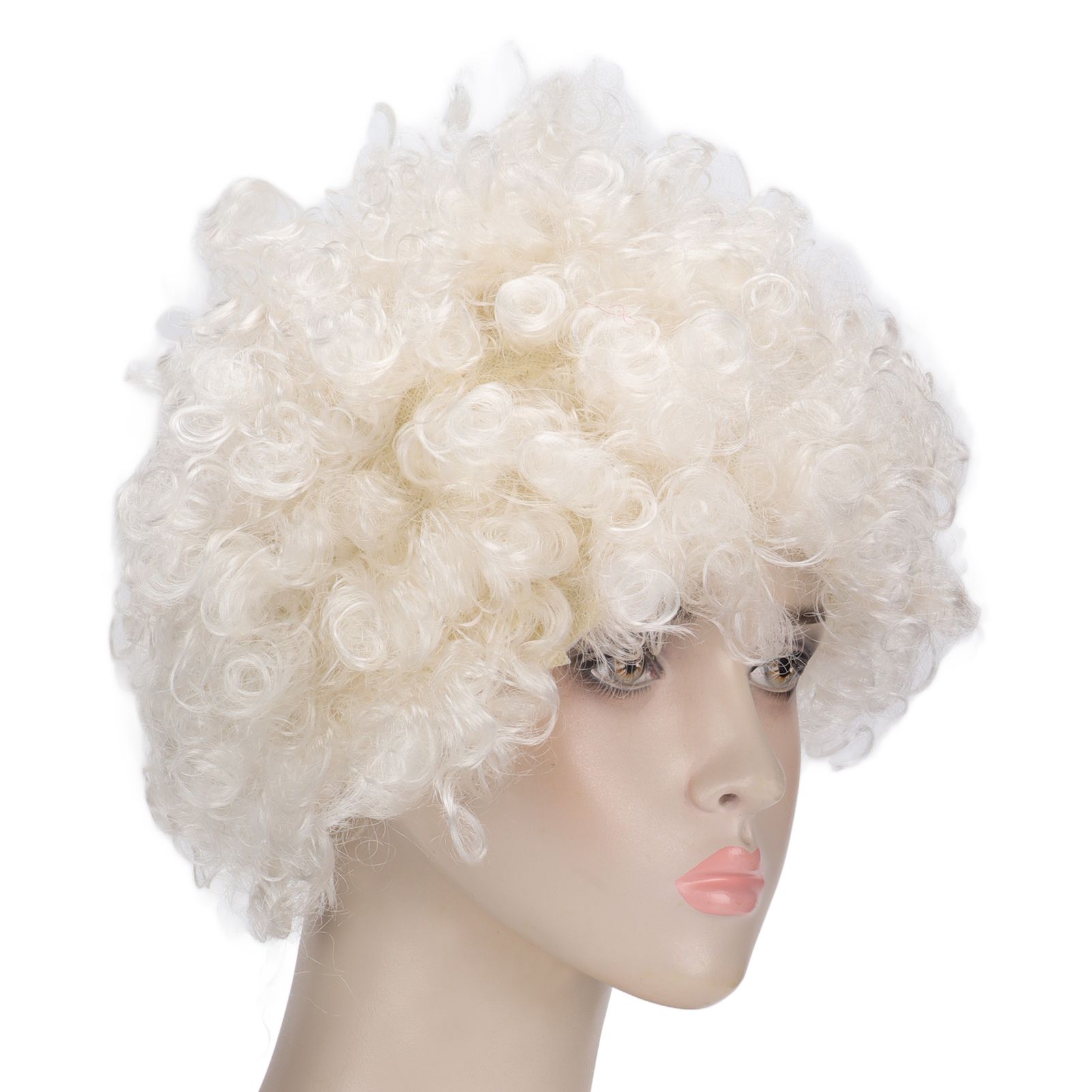 Adult Innovative Color Party Wig Halloween Interesting Headgear for Circus view 9