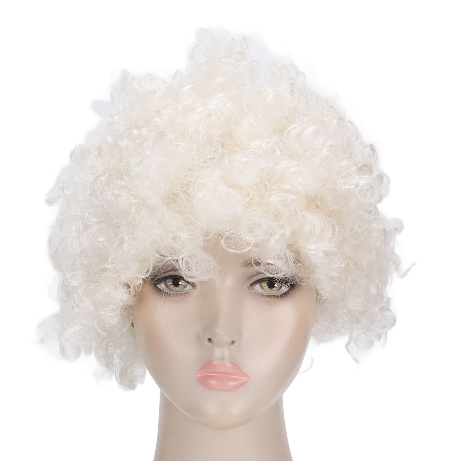 Adult Innovative Color Party Wig Halloween Interesting Headgear for Circus view 10