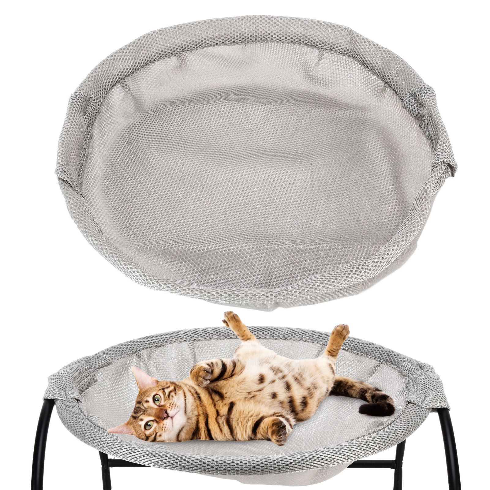 Detachable Cat Hammock Washable Breathable Pet Hanging Bed House for Home view 11