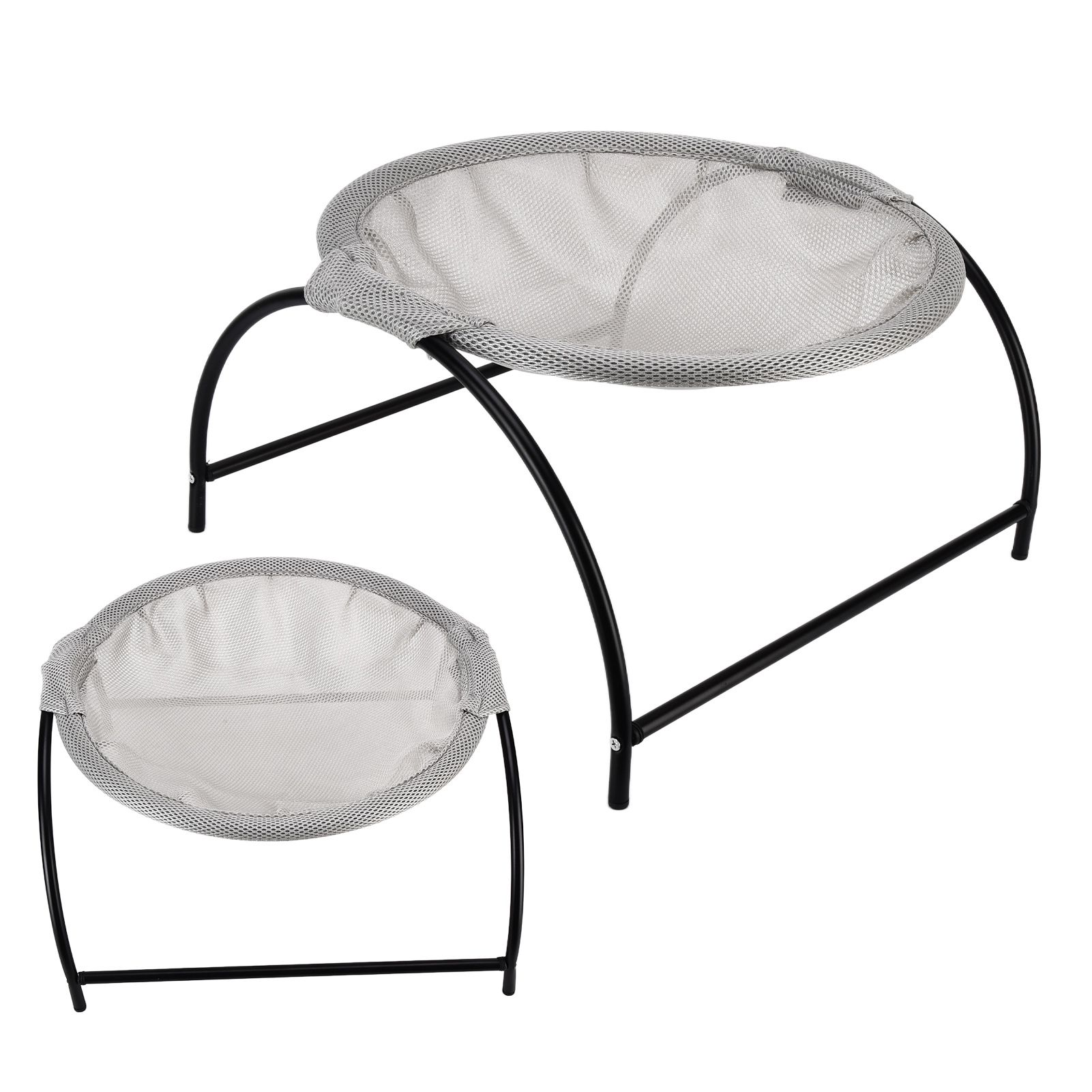 Cat Hanging Bed Soft Breathable Cat Hammock Detachable Pet Bed for 4 Seasons view 10