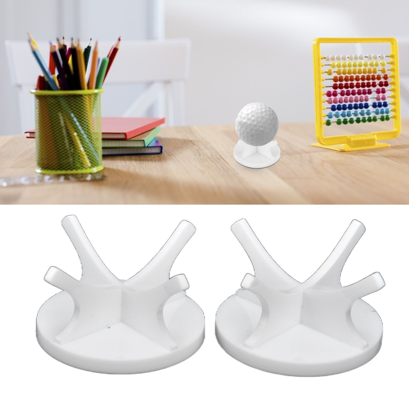 2Pcs Golf Ball Rack High Stability Strong Firmness Simple Baseball Display view 12