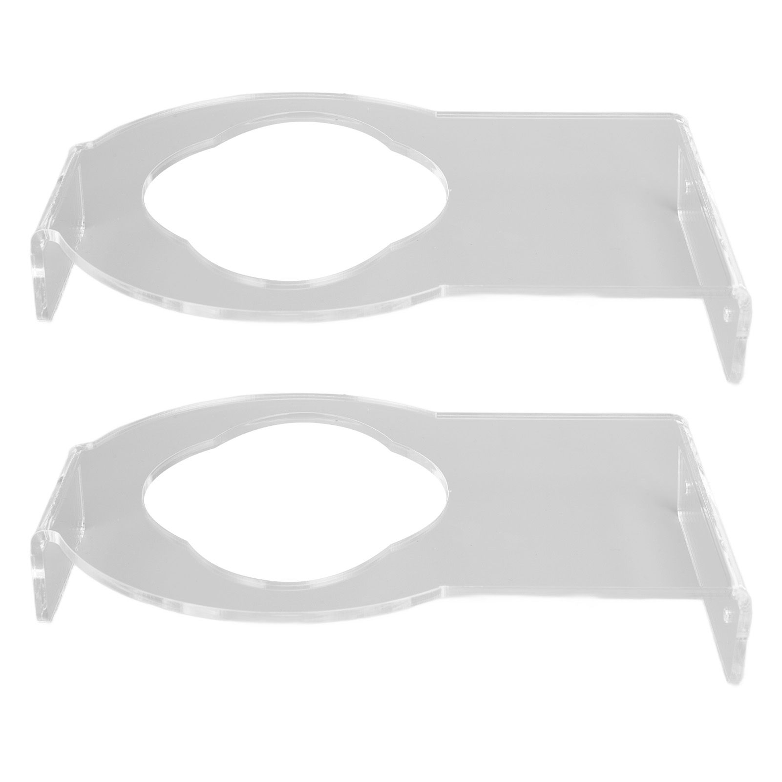 2Pcs Basketball Rack Acrylic Lightweight Small Stable Ball Wall Mount for Home view 4