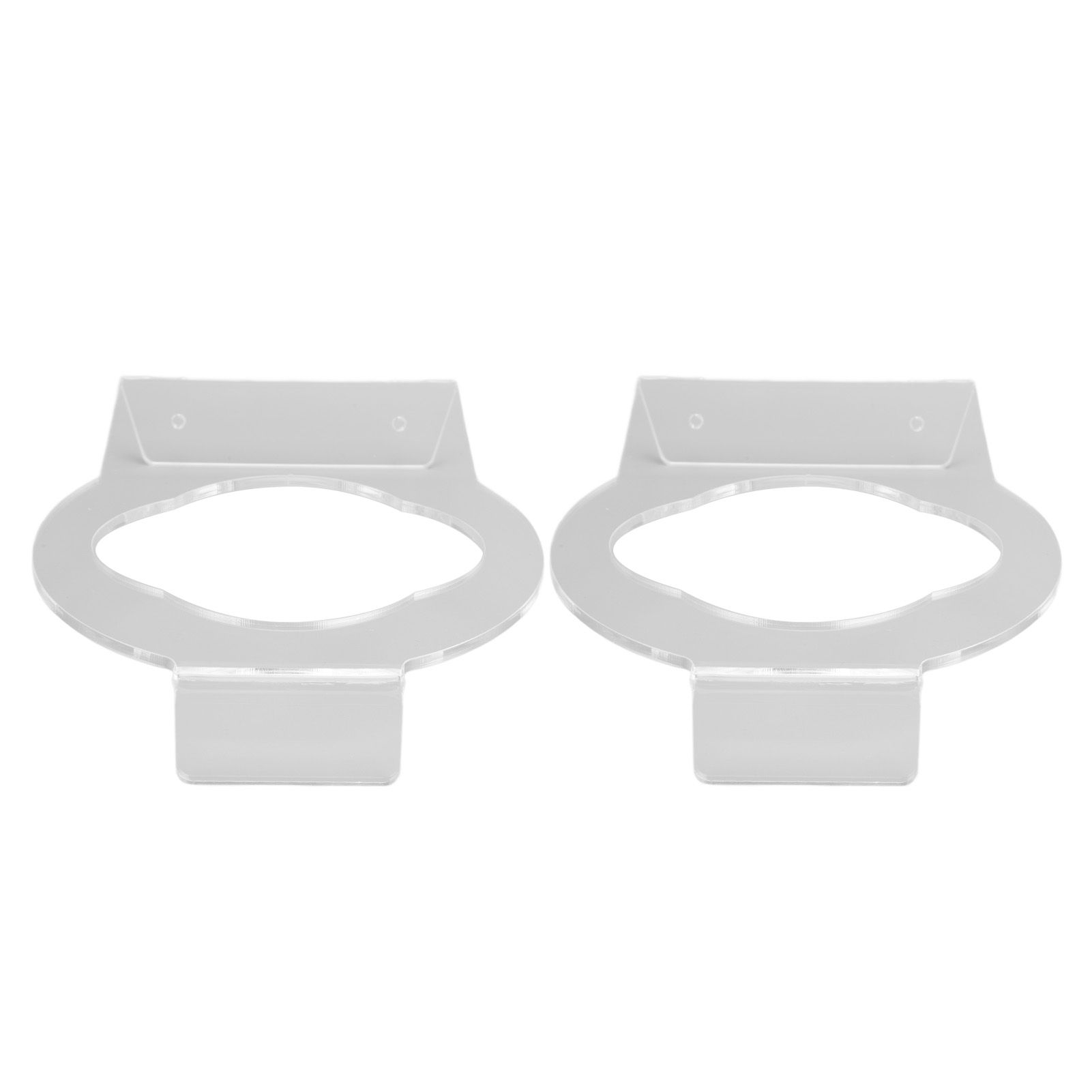 2Pcs Basketball Rack Acrylic Lightweight Small Stable Ball Wall Mount for Home view 7