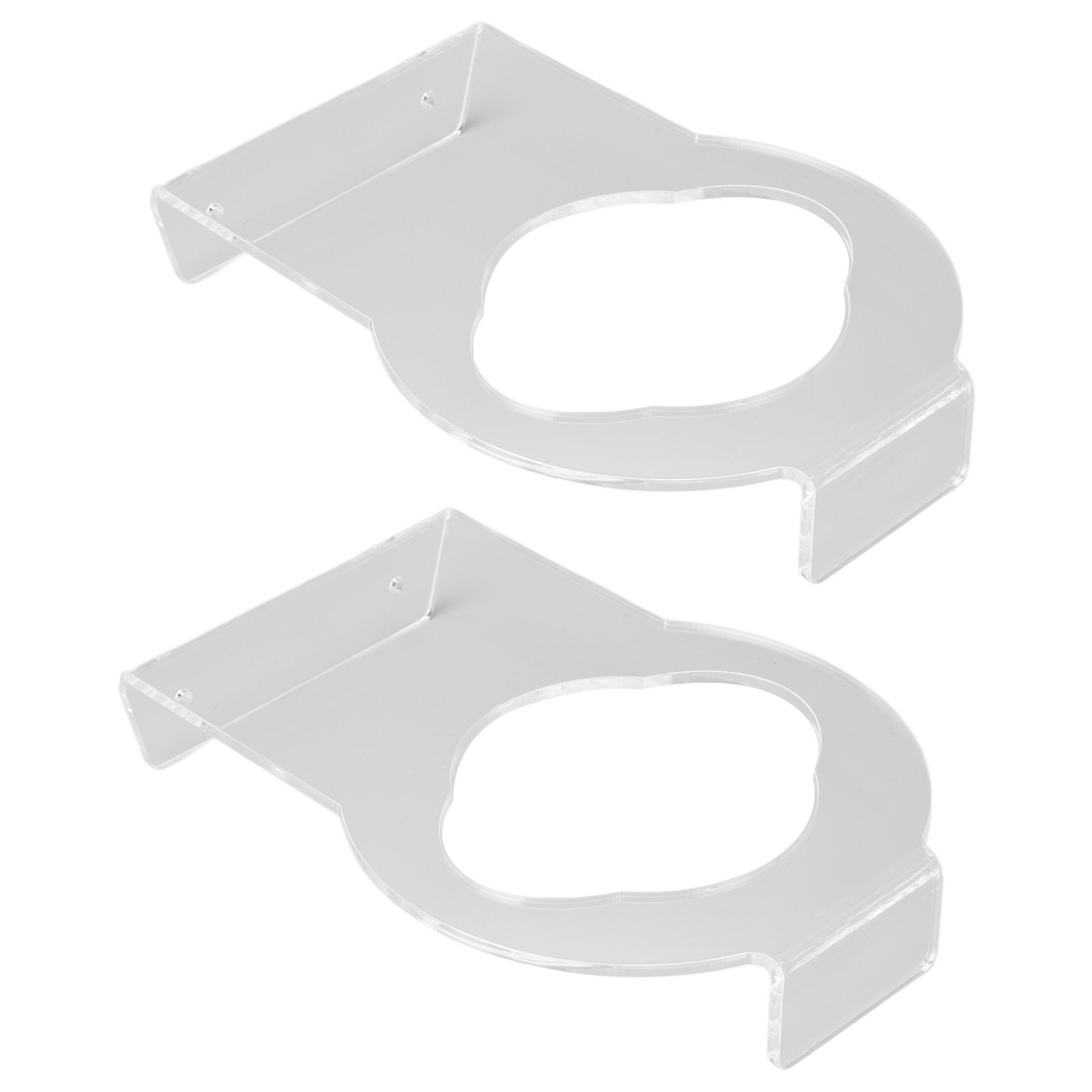 2Pcs Basketball Rack Acrylic Lightweight Small Stable Ball Wall Mount for Home view 9