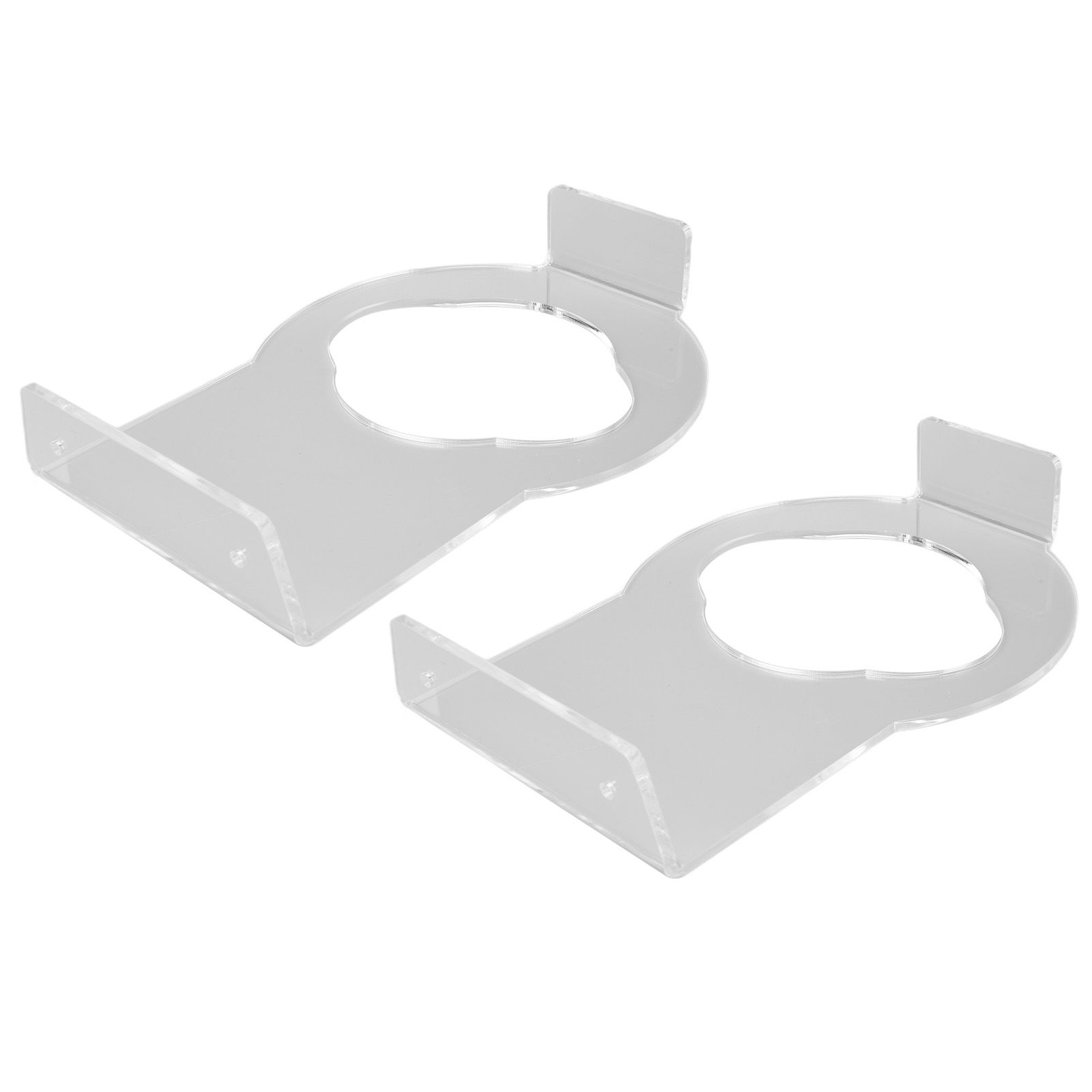 2Pcs Basketball Rack Acrylic Lightweight Small Stable Ball Wall Mount for Home view 10