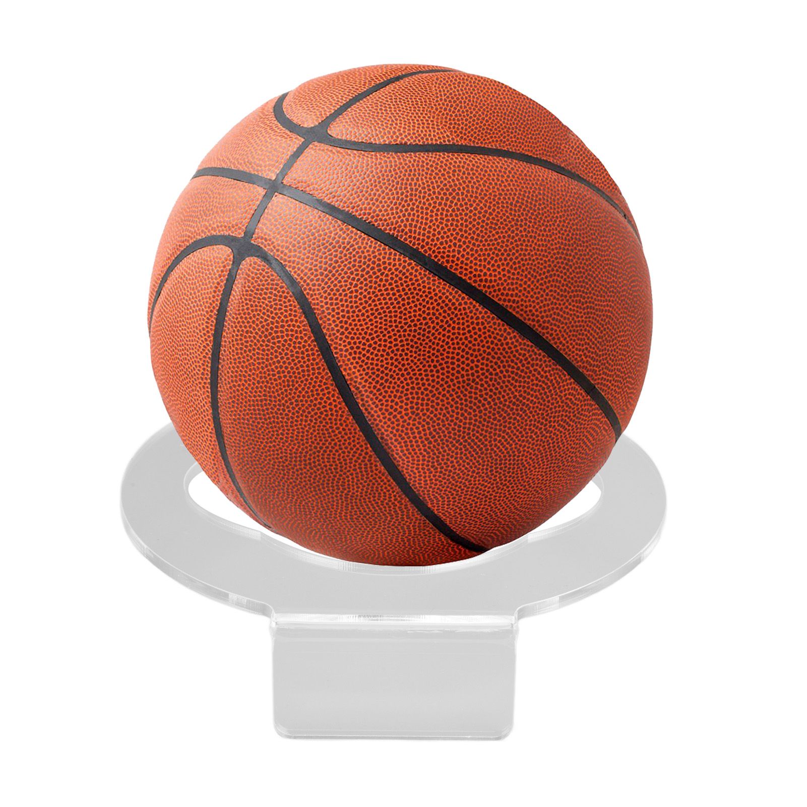 2Pcs Basketball Rack Acrylic Lightweight Small Stable Ball Wall Mount for Home view 11
