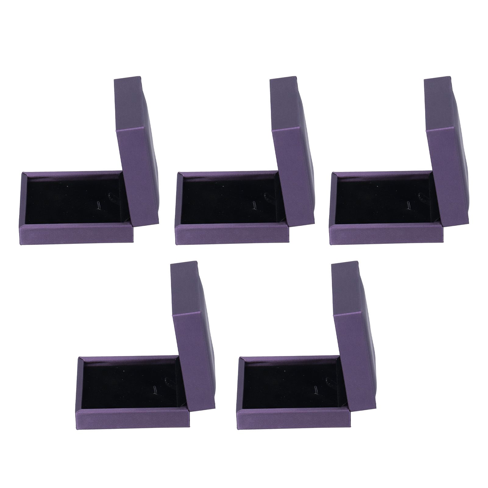 5Pcs Jewelry Packaging Box Exquisite Ear Ring Organizer Case for Home view 4
