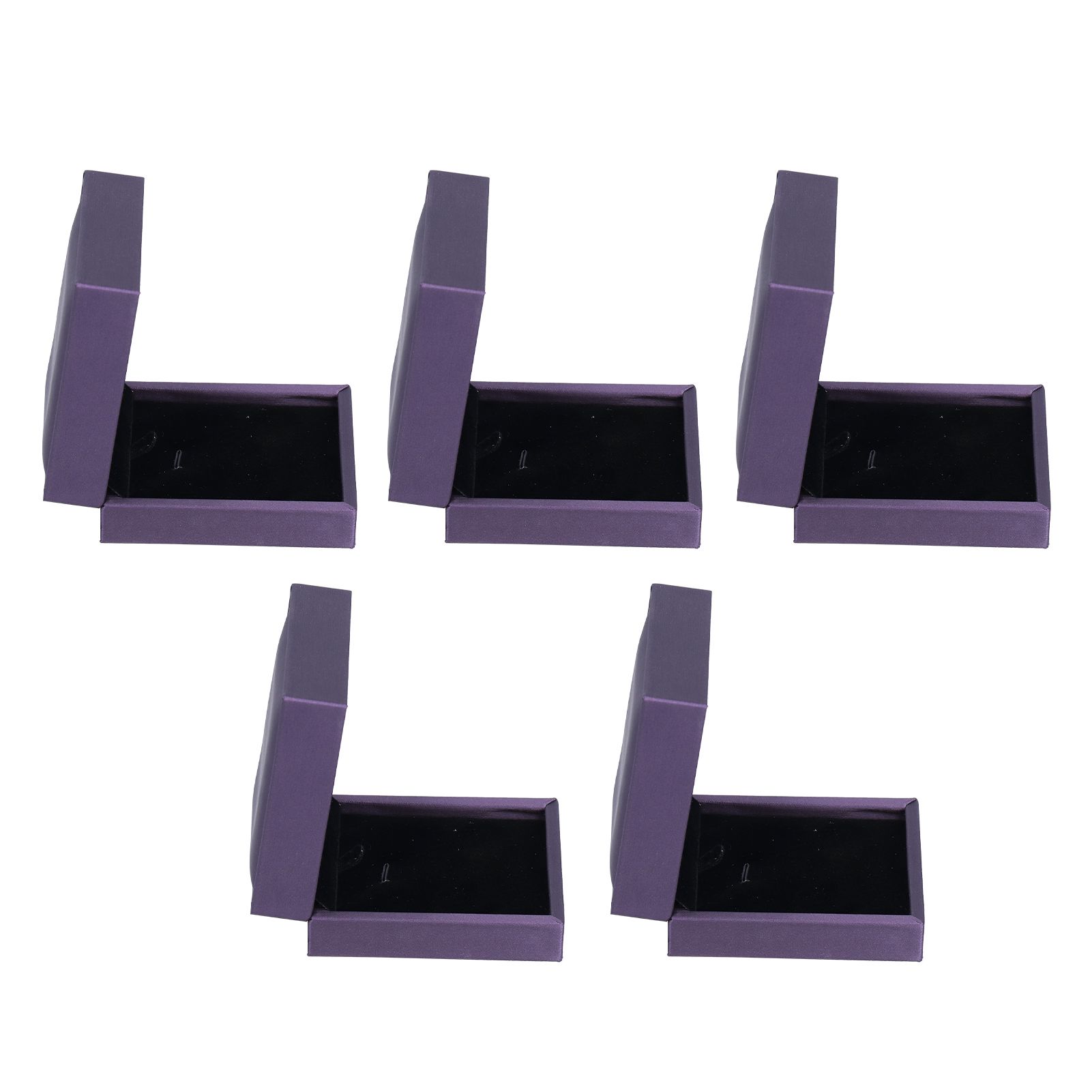5Pcs Jewelry Packaging Box Exquisite Ear Ring Organizer Case for Home view 5