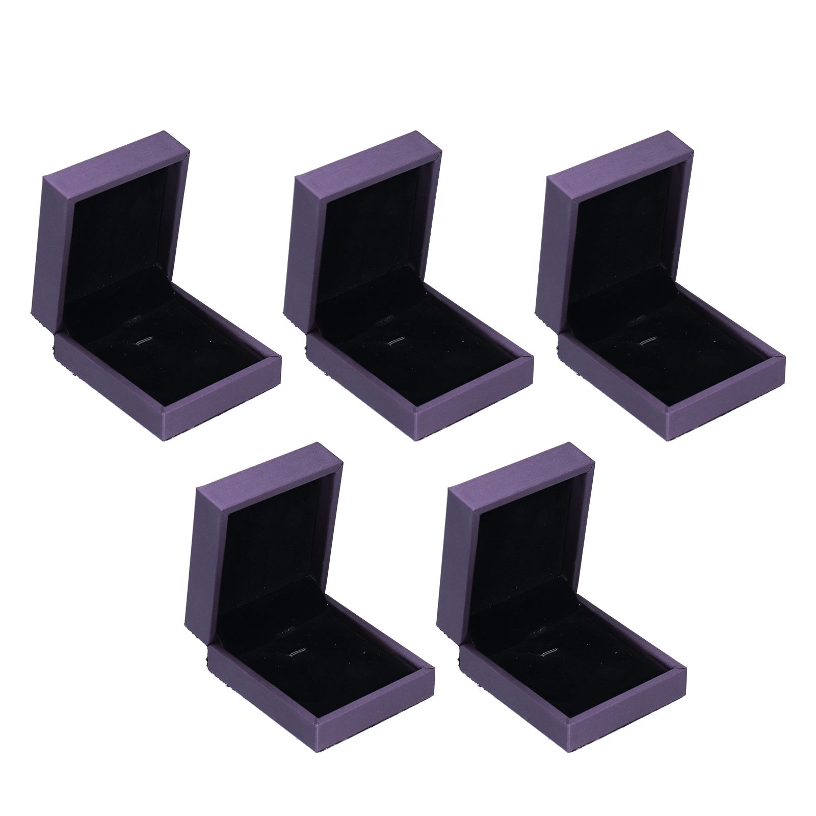 5Pcs Jewelry Packaging Box Exquisite Ear Ring Organizer Case for Home view 6