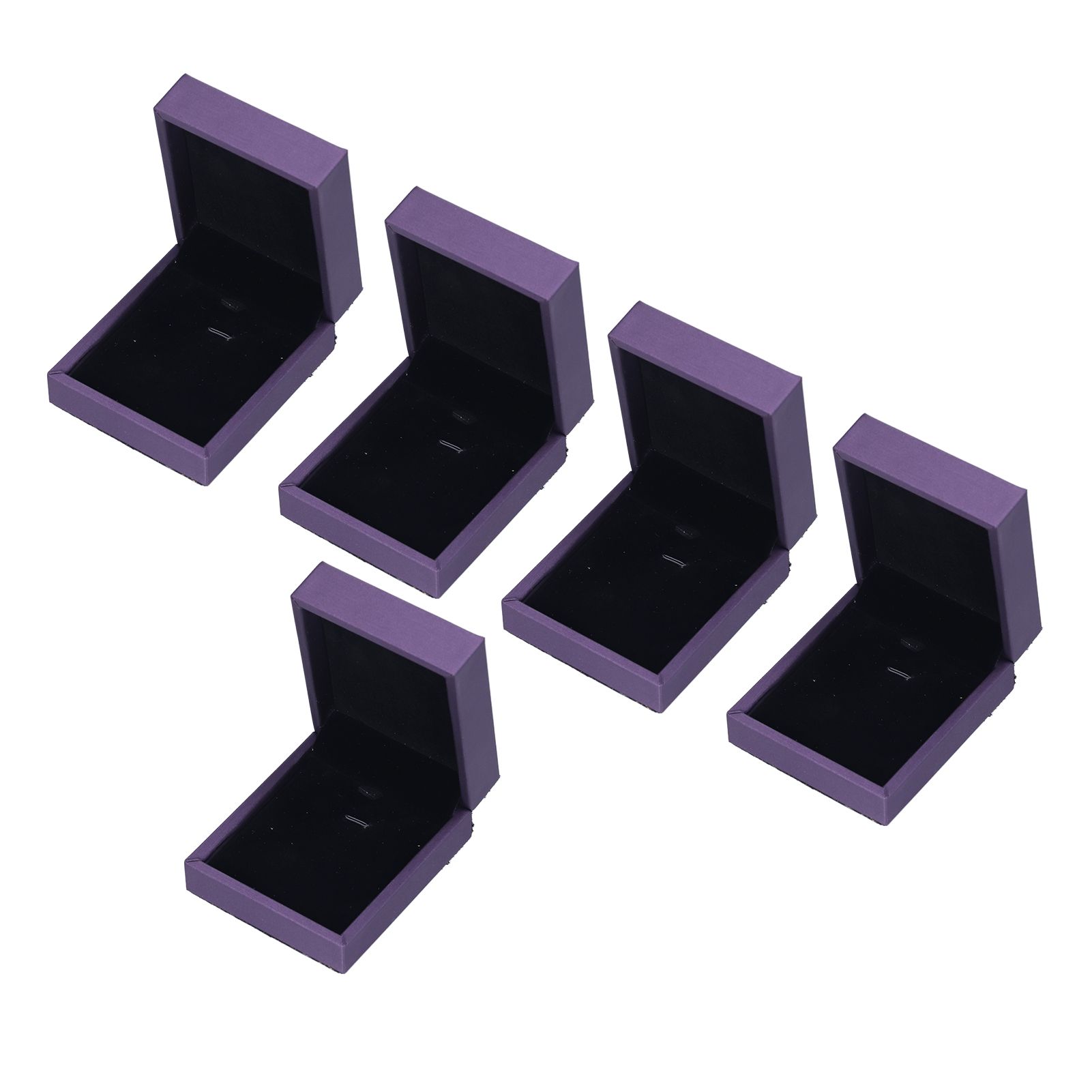 5Pcs Jewelry Packaging Box Exquisite Ear Ring Organizer Case for Home view 8