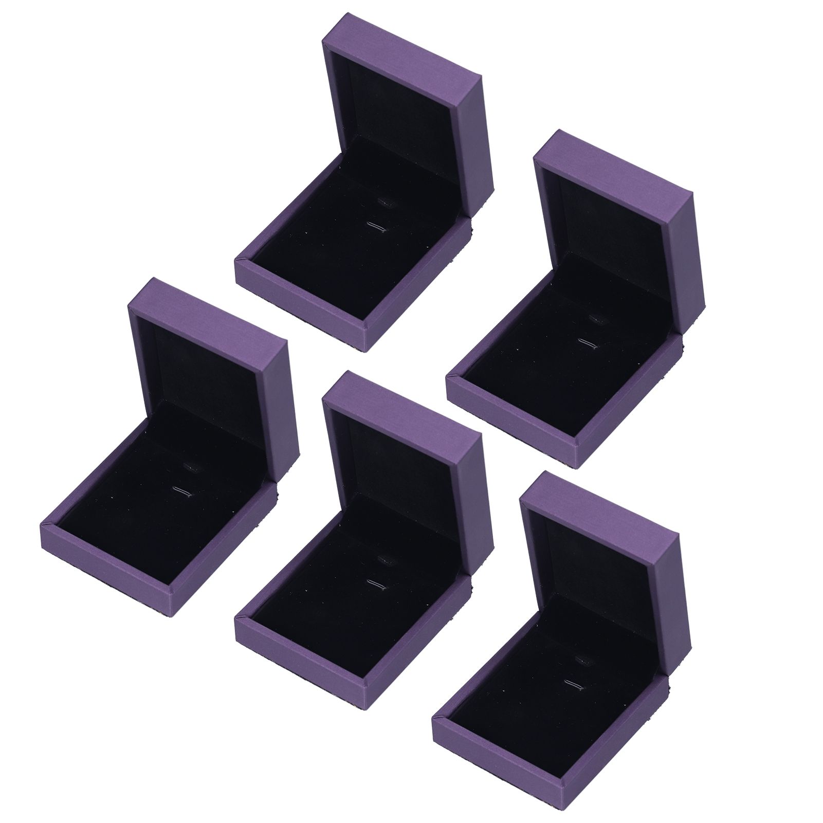 5Pcs Jewelry Packaging Box Exquisite Ear Ring Organizer Case for Home view 10