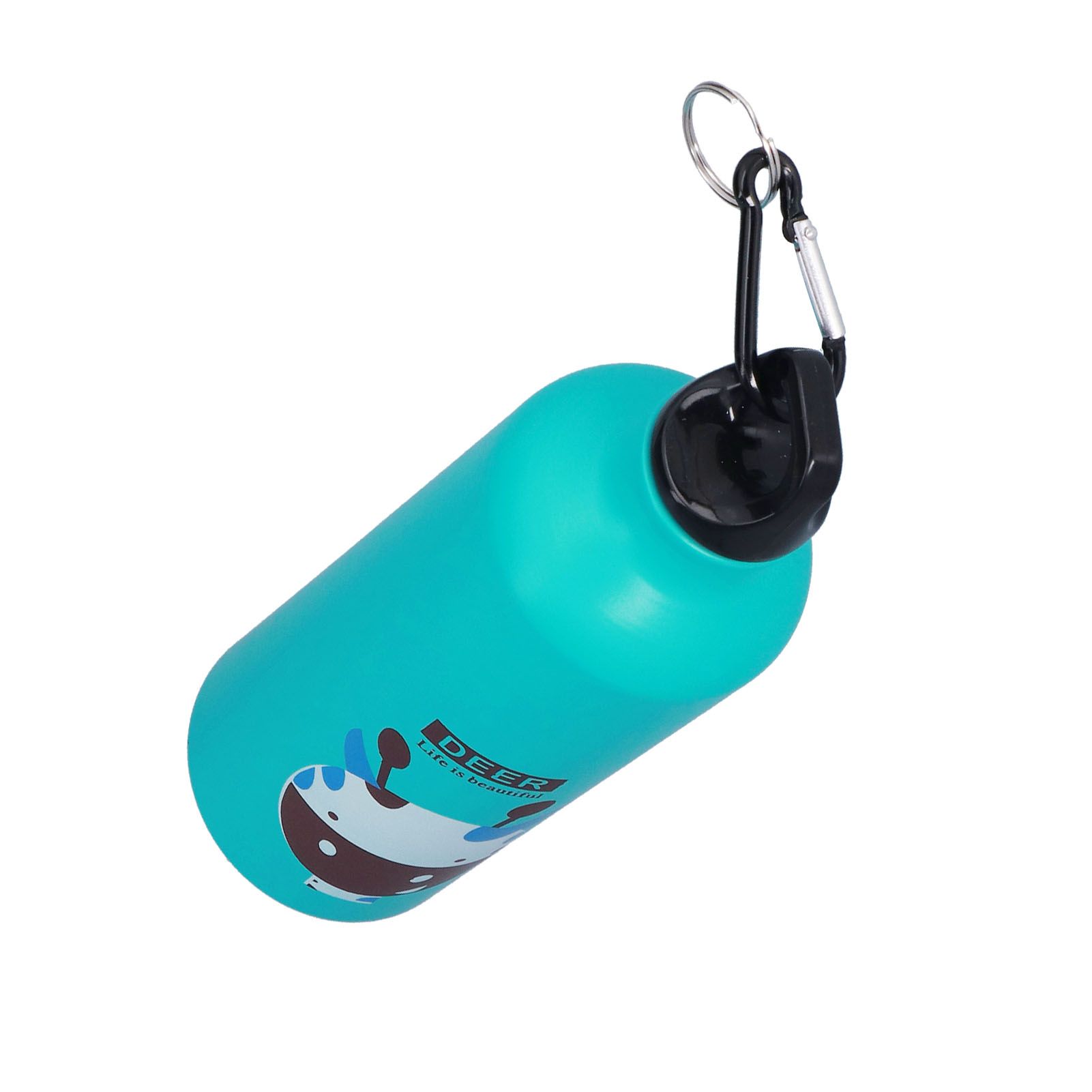Kids Water Bottle Cute Cartoon 500ml Aluminum Insulated Water Bottle Sport view 4