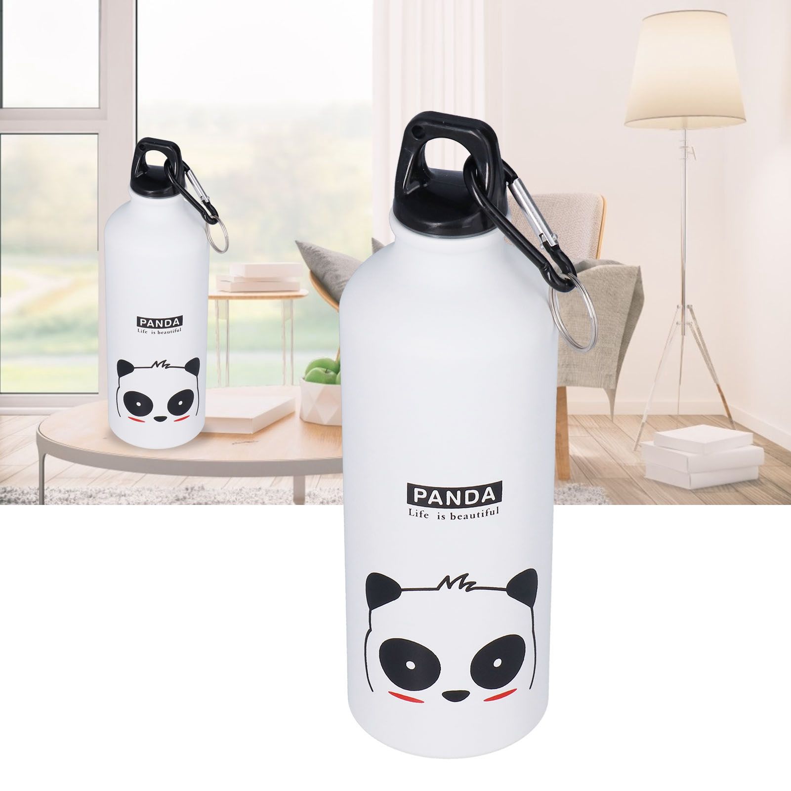 Kids Water Bottle Cute Cartoon 500ml Aluminum Insulated Water Bottle Sport view 11