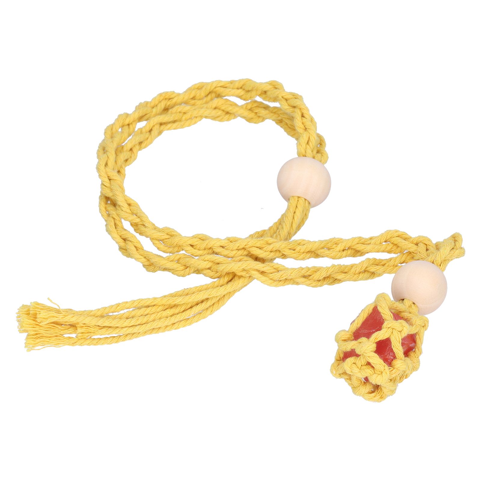 3pcs Net Bag Necklace Empty Stone Holder Rope Replacement Adjustable Necklace view 4