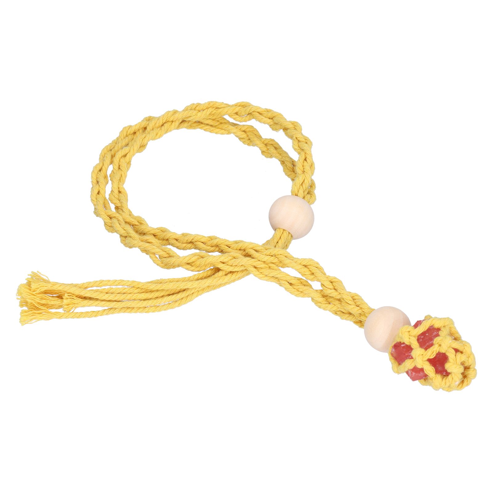 3pcs Net Bag Necklace Empty Stone Holder Rope Replacement Adjustable Necklace view 5