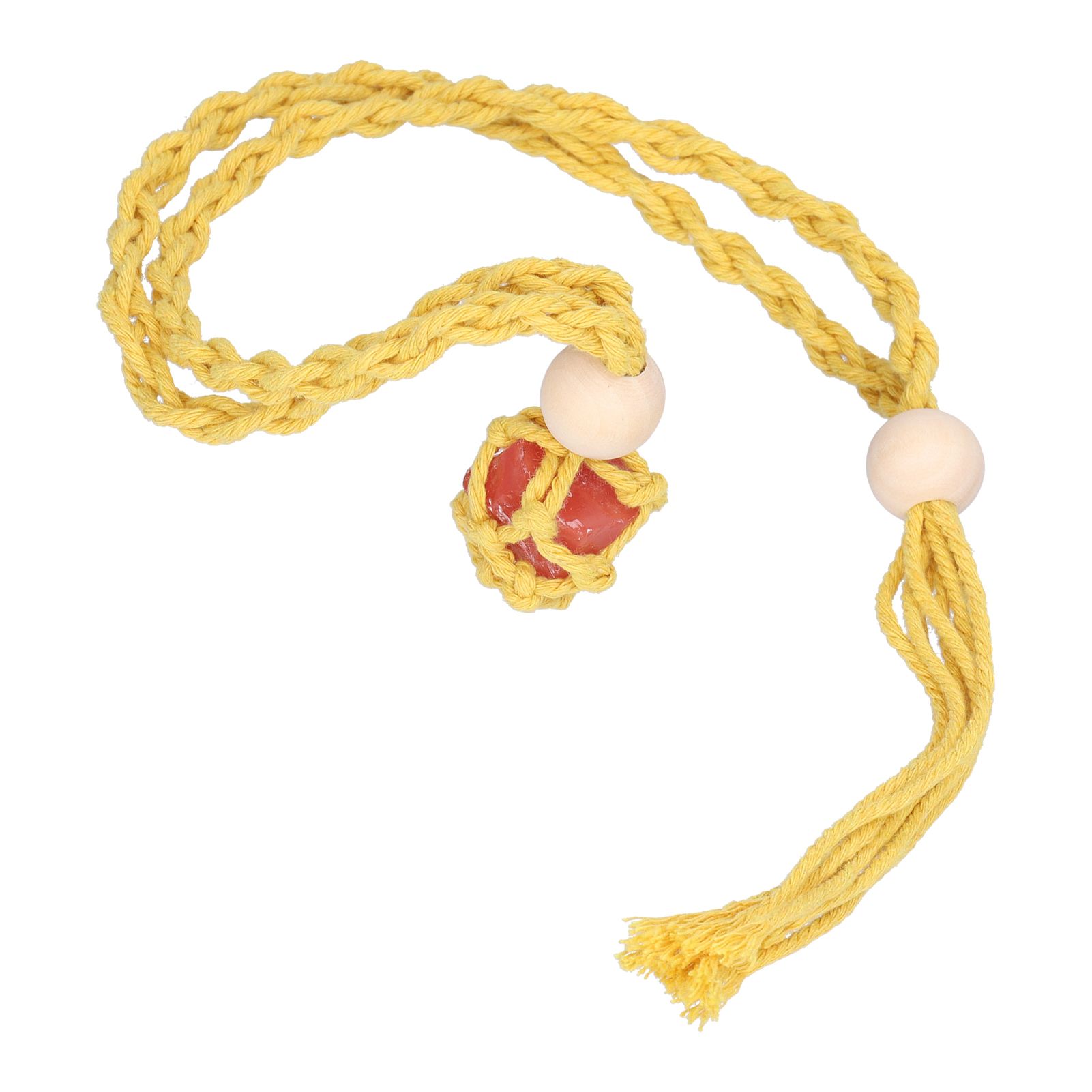 3pcs Net Bag Necklace Empty Stone Holder Rope Replacement Adjustable Necklace view 6