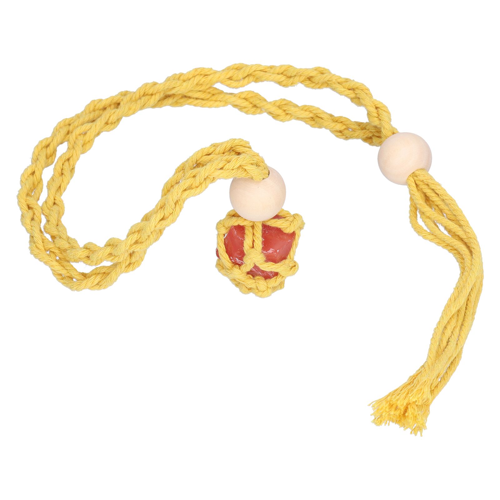 3pcs Net Bag Necklace Empty Stone Holder Rope Replacement Adjustable Necklace view 7