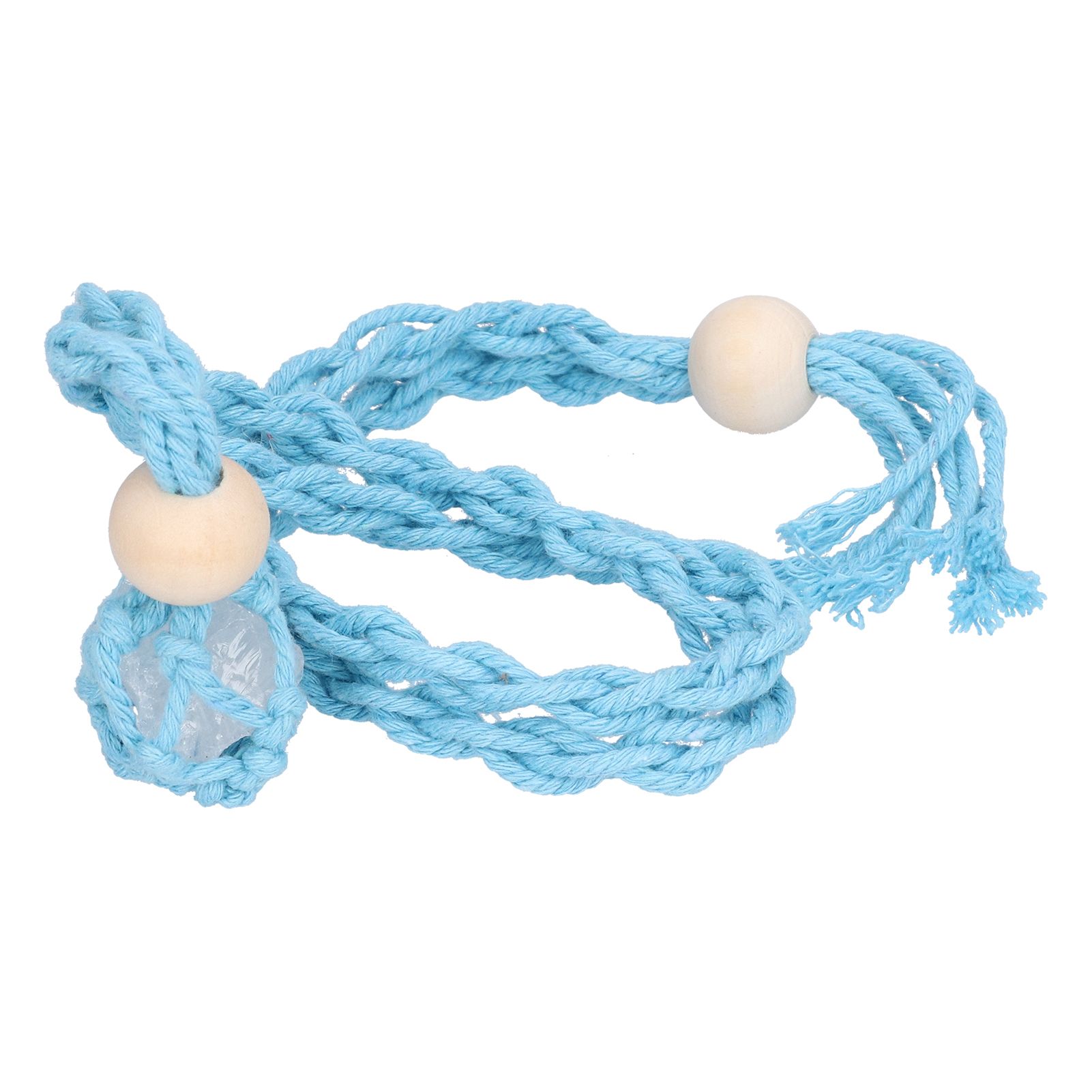 3pcs Net Bag Necklace Empty Stone Holder Rope Replacement Adjustable Necklace view 5