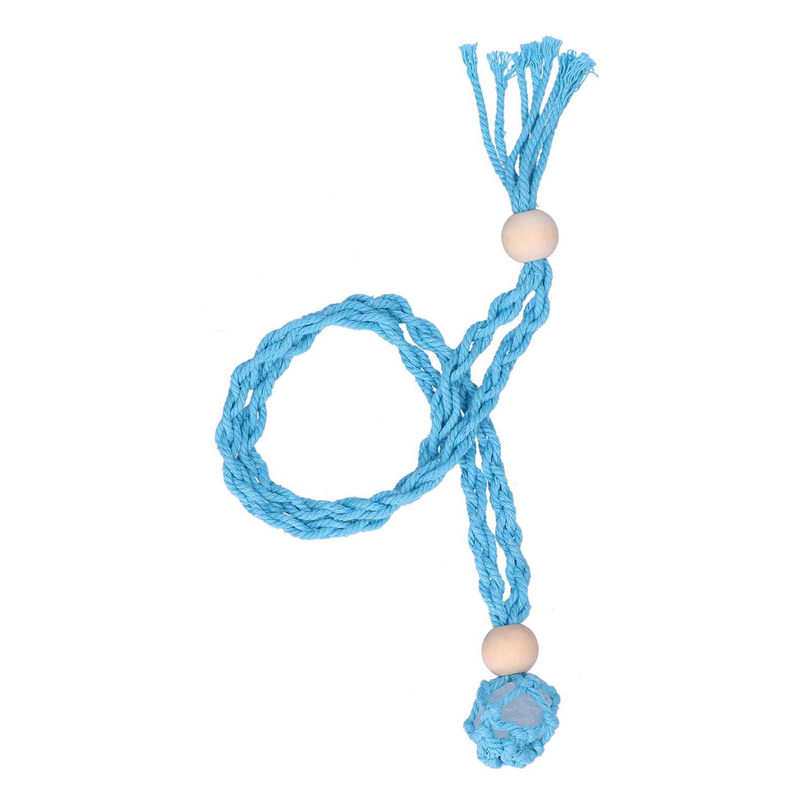 3pcs Net Bag Necklace Empty Stone Holder Rope Replacement Adjustable Necklace view 6