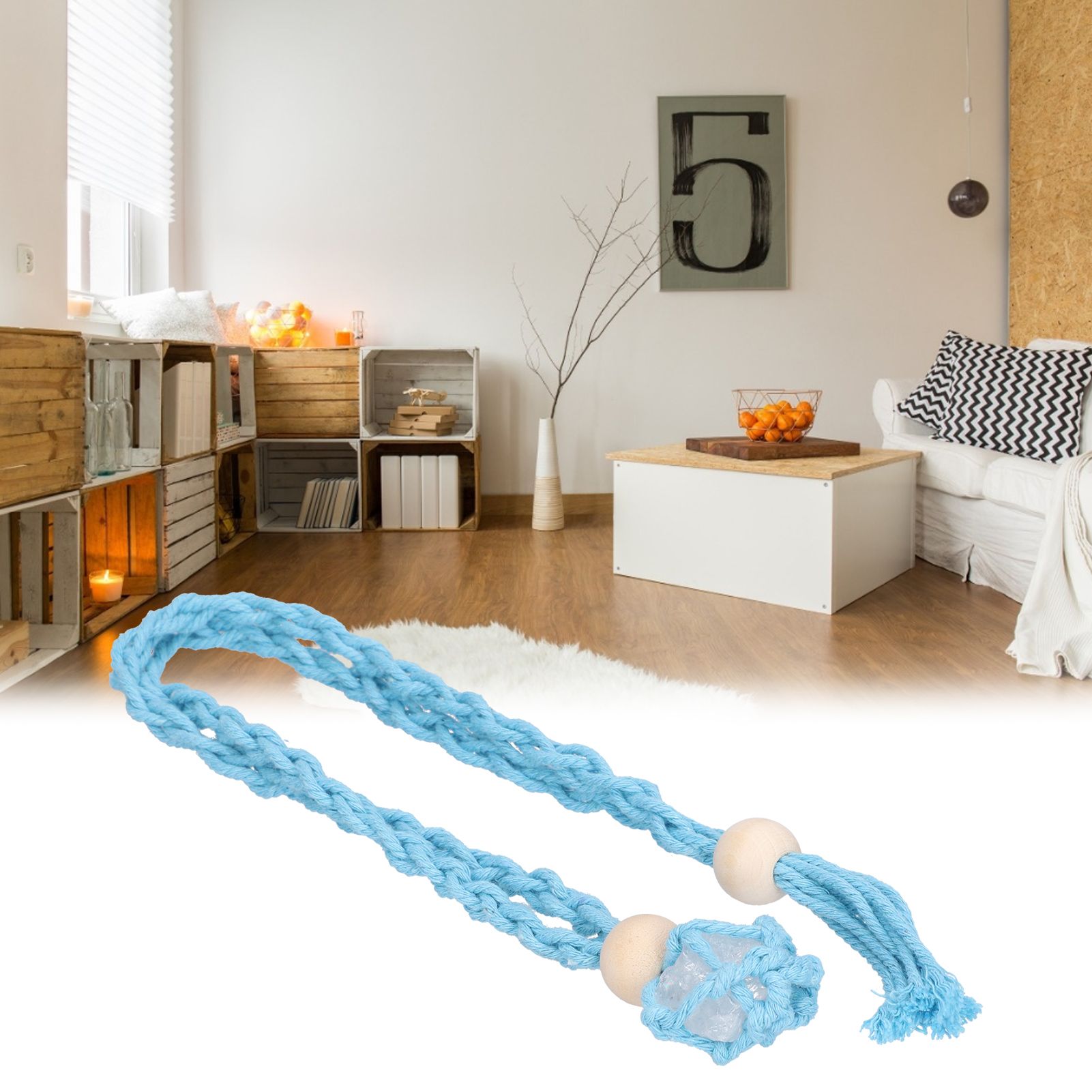 3pcs Net Bag Necklace Empty Stone Holder Rope Replacement Adjustable Necklace view 12