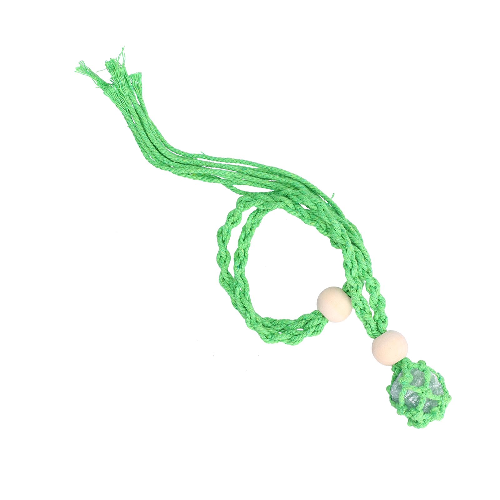 3pcs Net Bag Necklace Empty Stone Holder Rope Replacement Adjustable Necklace view 3