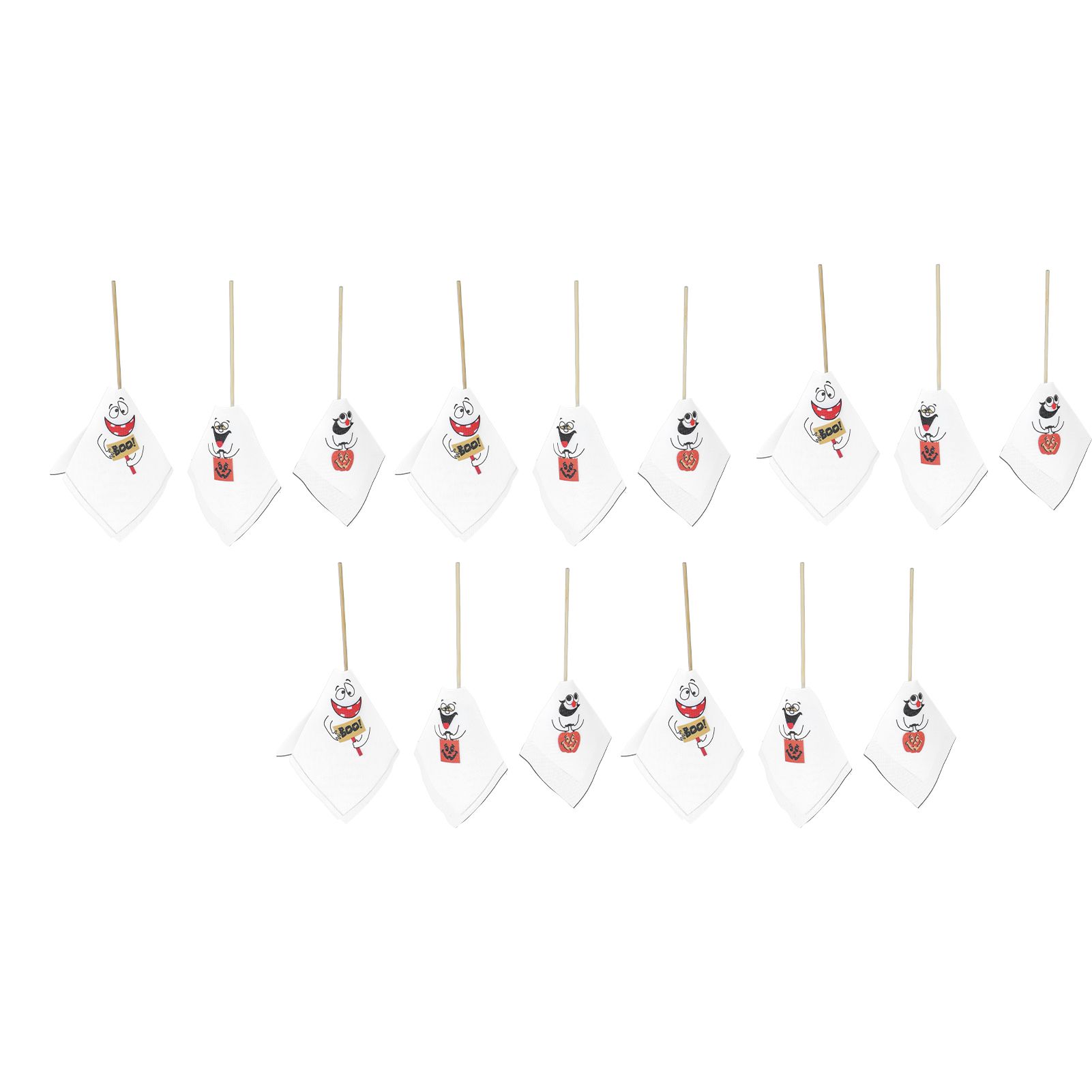 5Set Halloween Hanging Ghost Pumpkin Ghost Ornament Halloween Hanging view 7