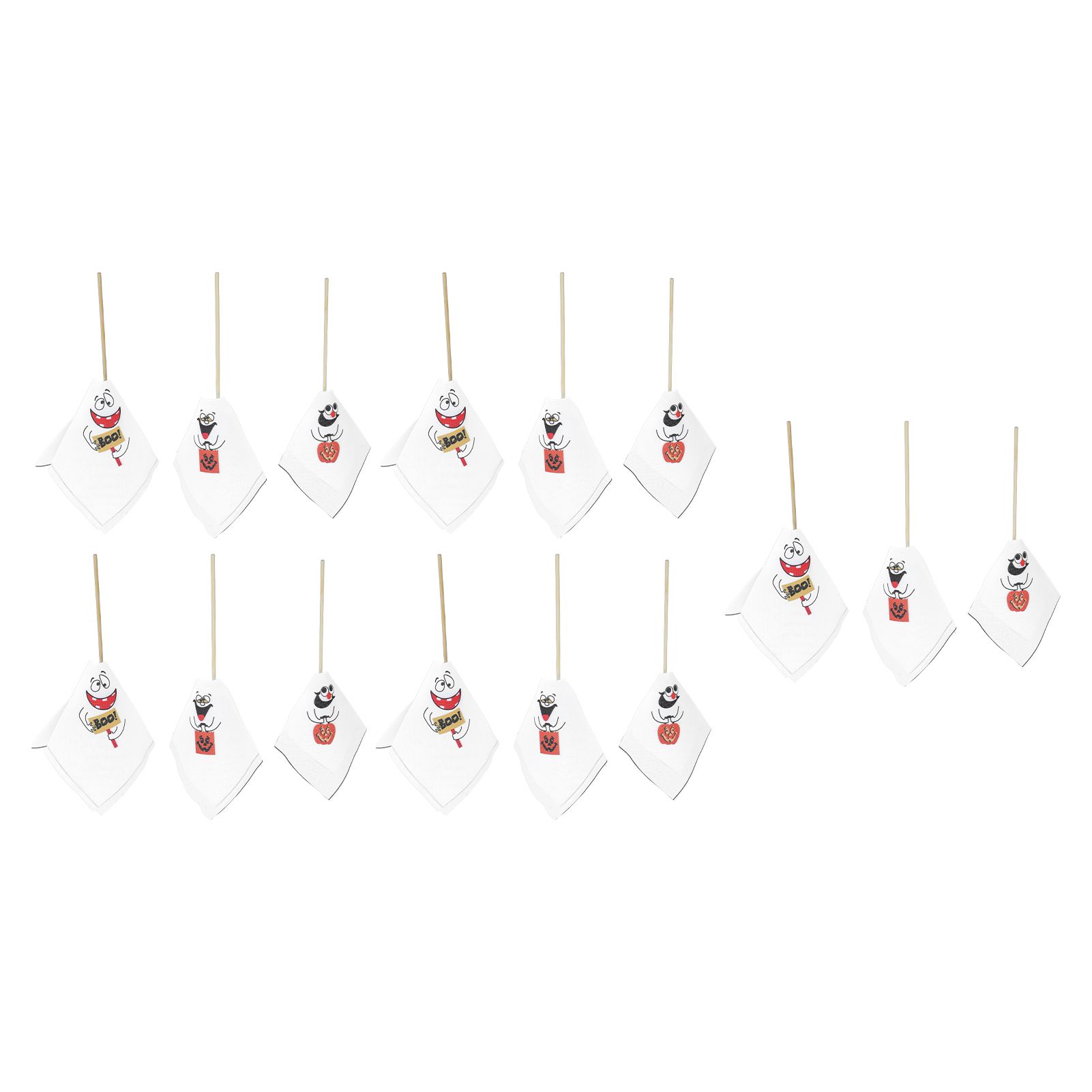 5Set Halloween Hanging Ghost Pumpkin Ghost Ornament Halloween Hanging view 8