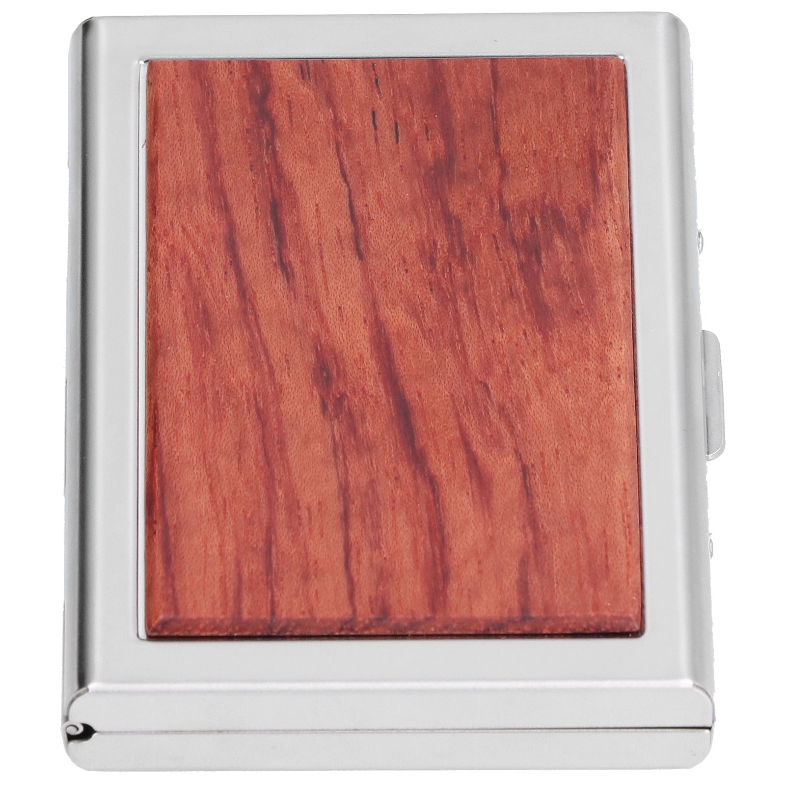 Wood Card Case Safe Bank Credit Card Box Portable Business ID Card Case Holder view 5