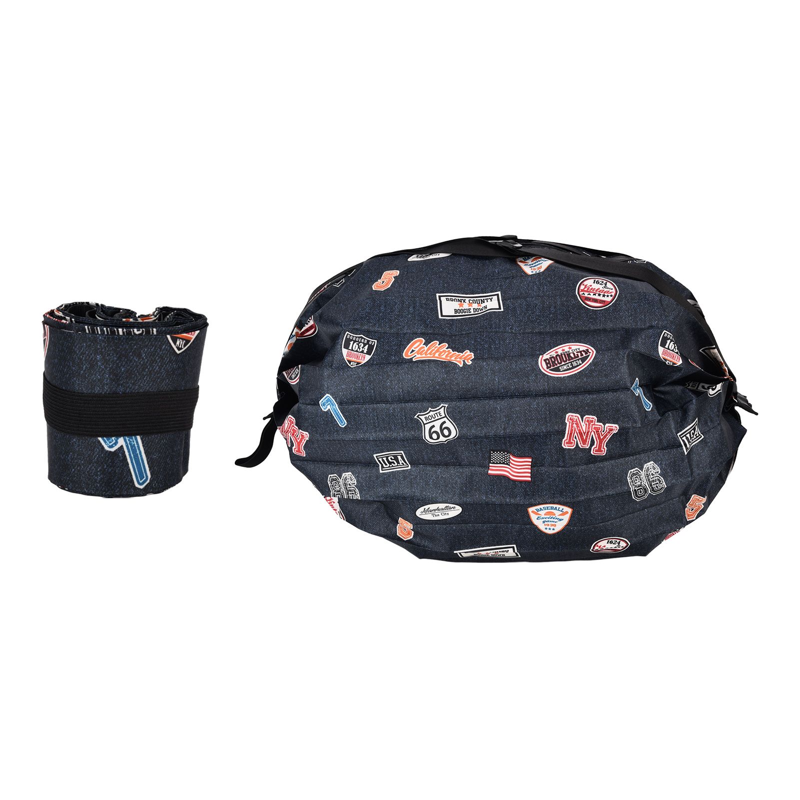 Stylish Shopping Backpacks Foldable Reusable Eco Friendly Grocery Bags for view 10