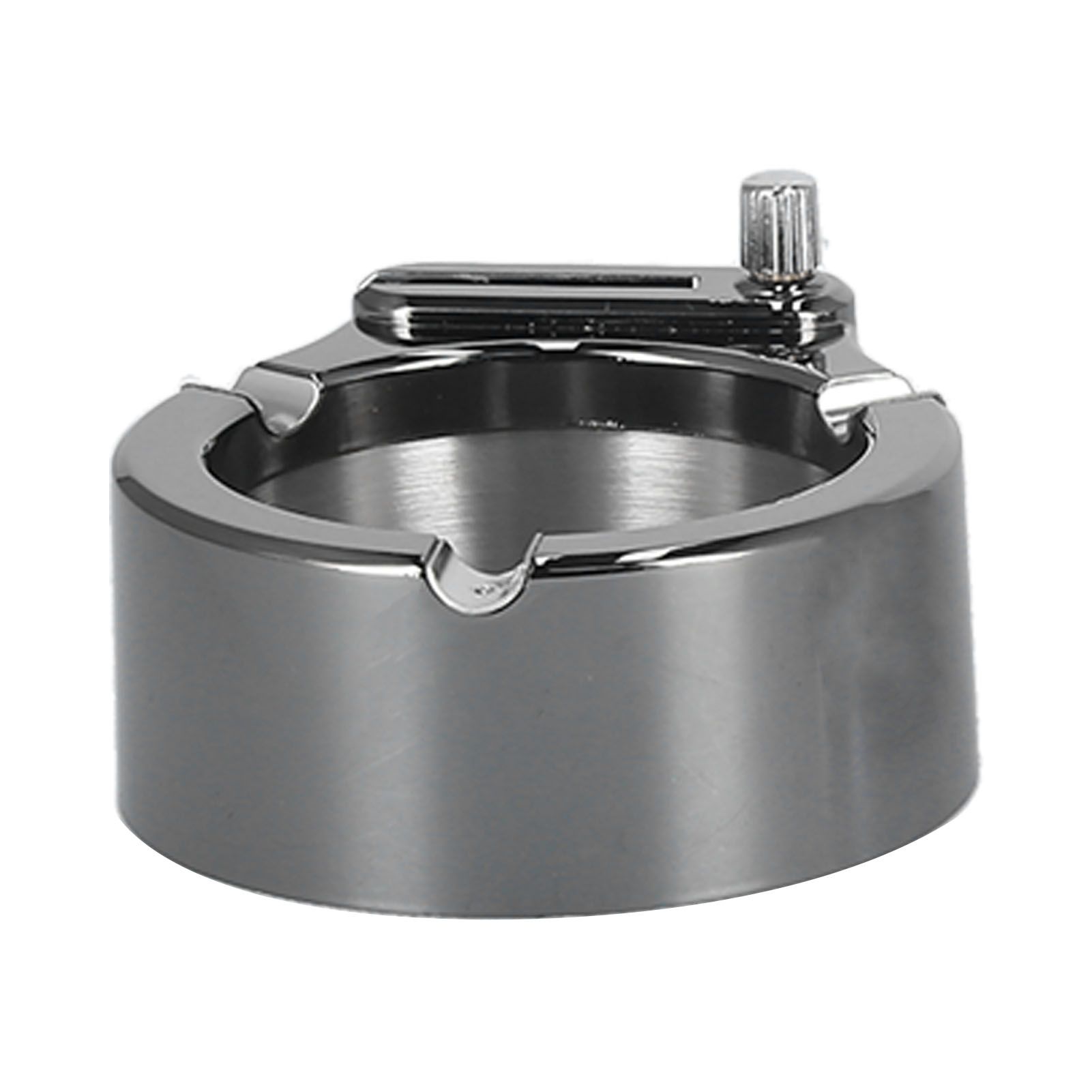 Cigarette Ashtray Stainless Steel Match Lighter Cigarette Ashtray for Home view 9