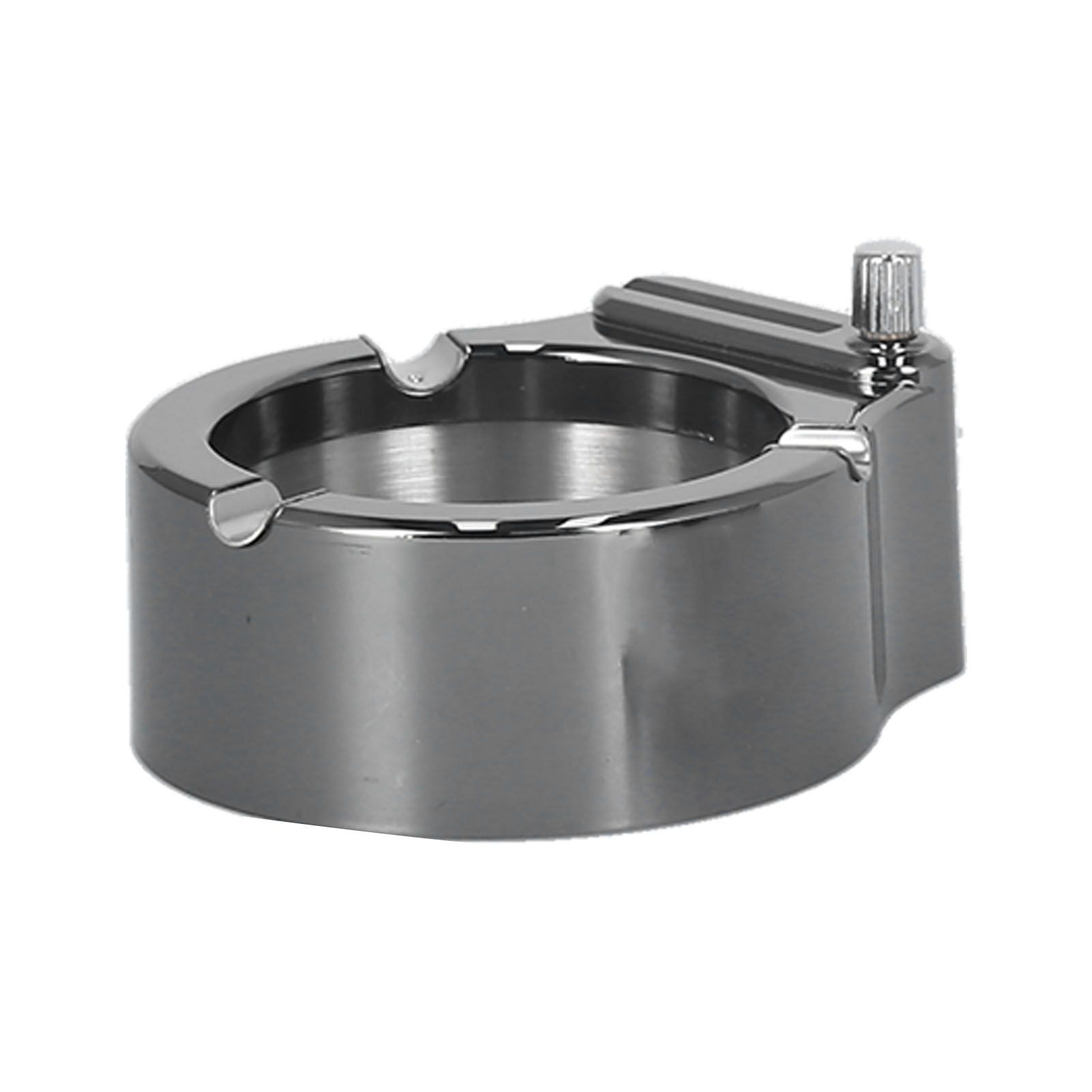 Cigarette Ashtray Stainless Steel Match Lighter Cigarette Ashtray for Home view 10