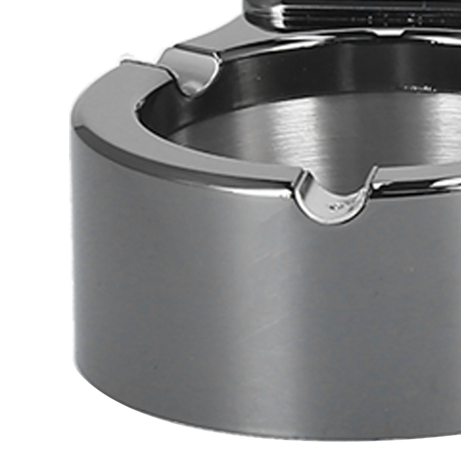 Cigarette Ashtray Stainless Steel Match Lighter Cigarette Ashtray for Home view 13