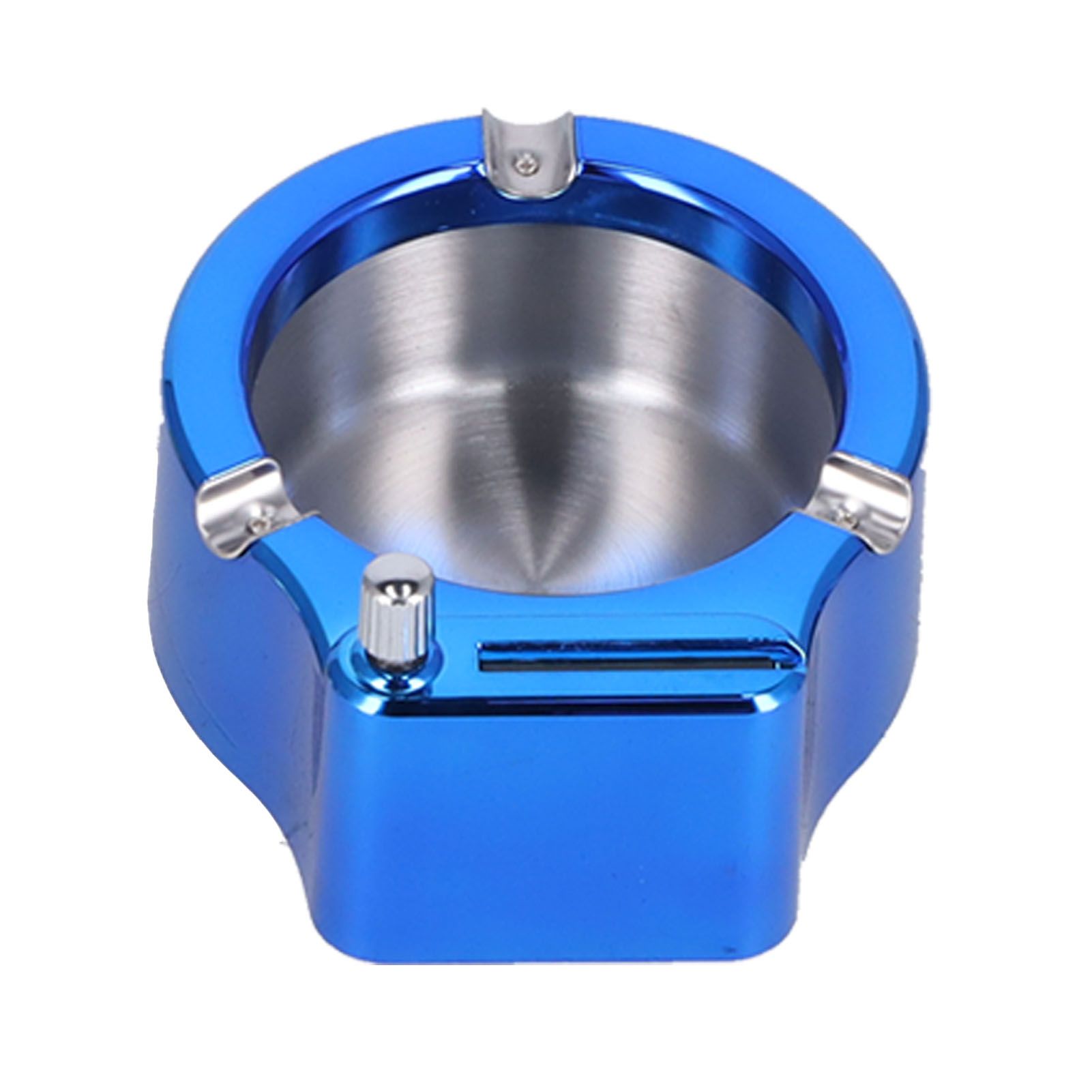 Cigarette Ashtray Stainless Steel Match Lighter Cigarette Ashtray for Home view 2