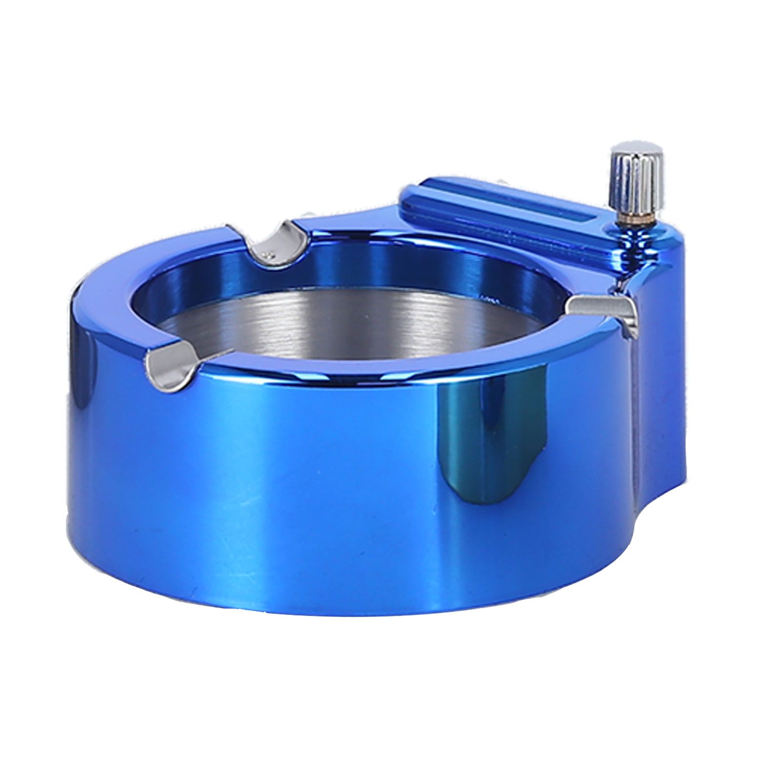 Cigarette Ashtray Stainless Steel Match Lighter Cigarette Ashtray for Home view 9