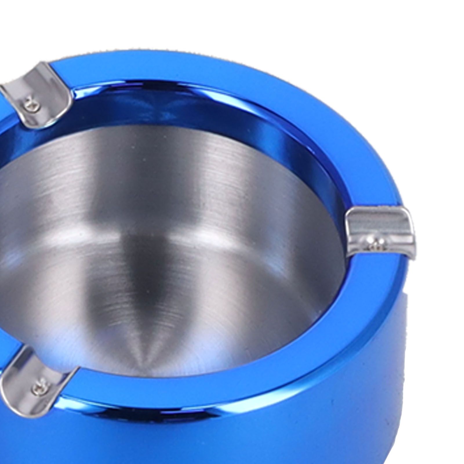 Cigarette Ashtray Stainless Steel Match Lighter Cigarette Ashtray for Home view 15