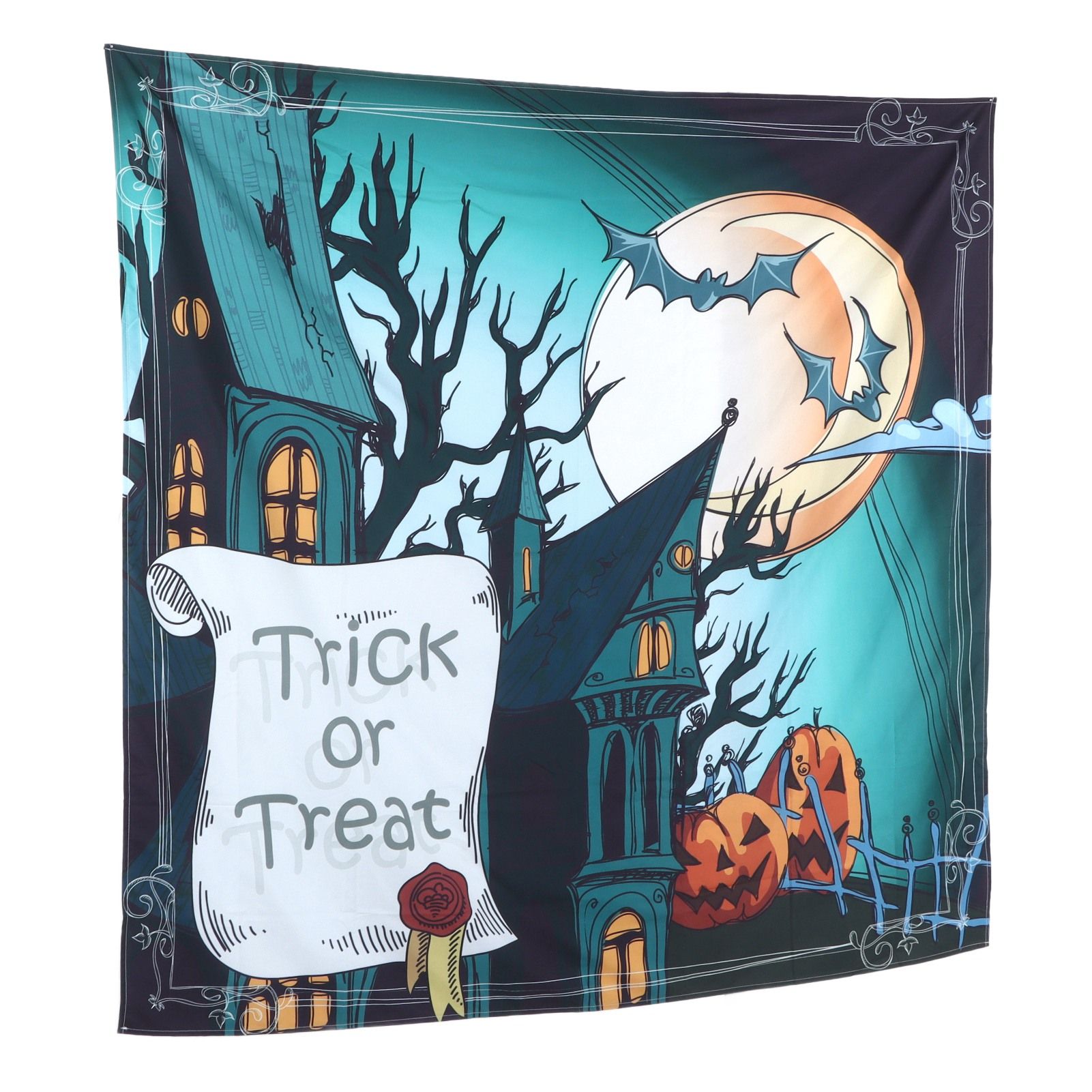 Wall Hanging Tapestries Halloween Back Drops for Living Room Bedroom Wall view 3