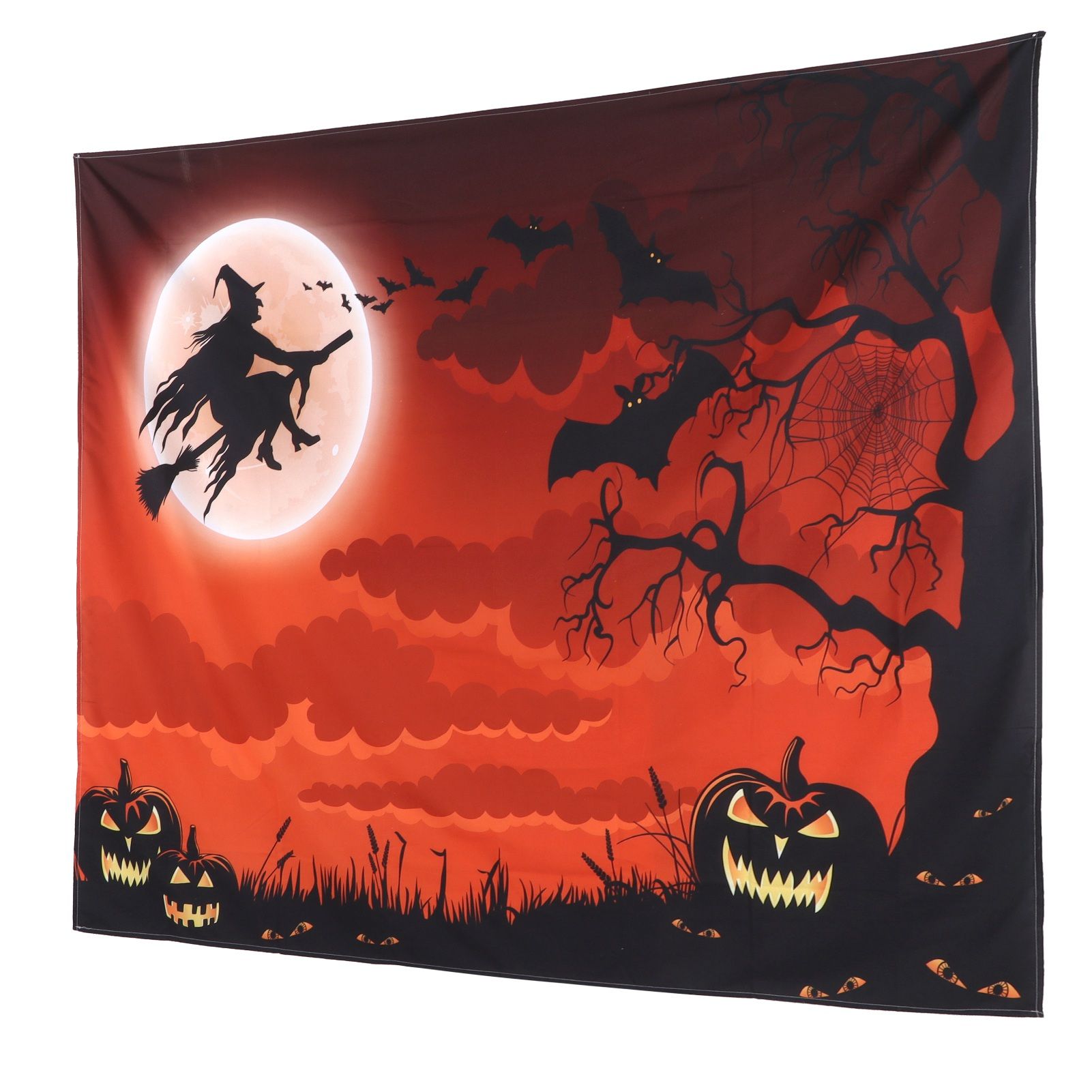 Halloween Tapestry Wall Hanging Carpet for Bedroom Living Room Dormitory view 3