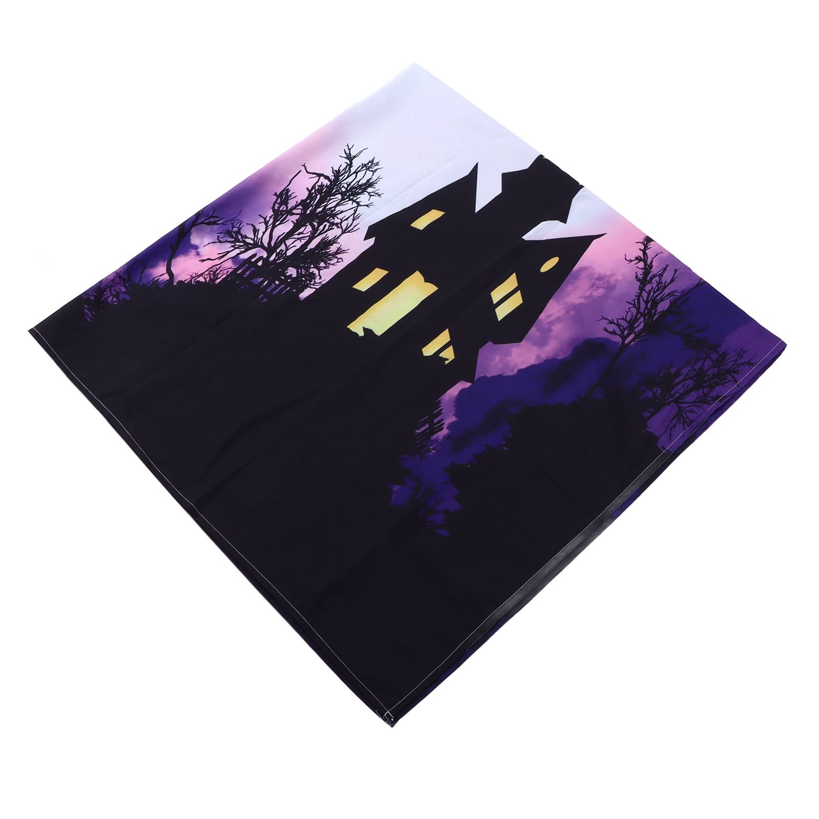 Halloween Castle Pattern Tapestry Wall Hanging Carpet Photography Background view 8