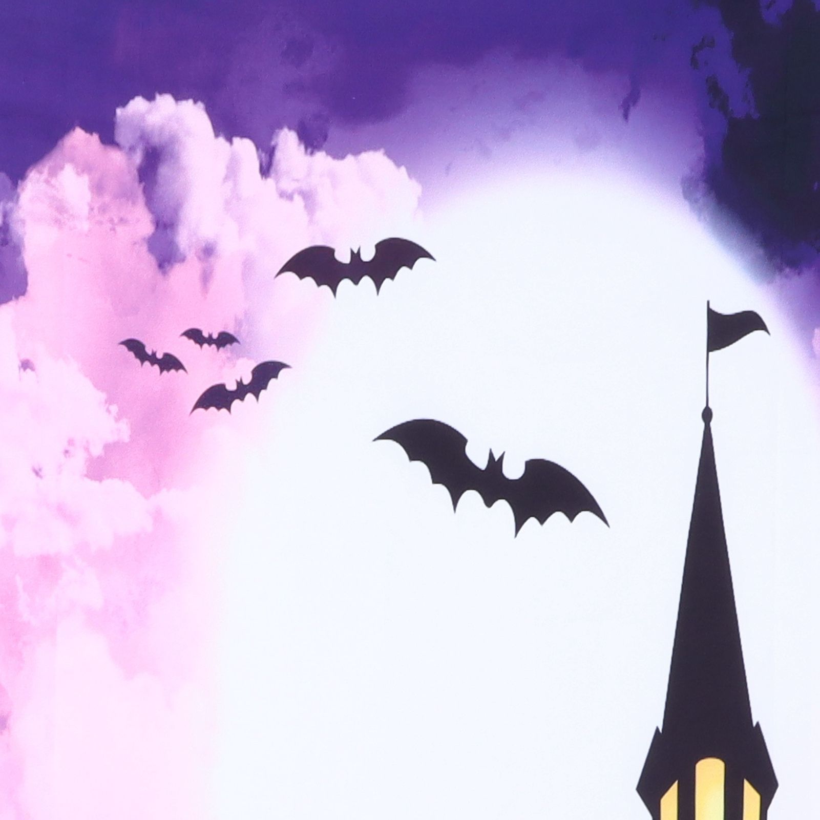 Halloween Castle Pattern Tapestry Wall Hanging Carpet Photography Background view 15