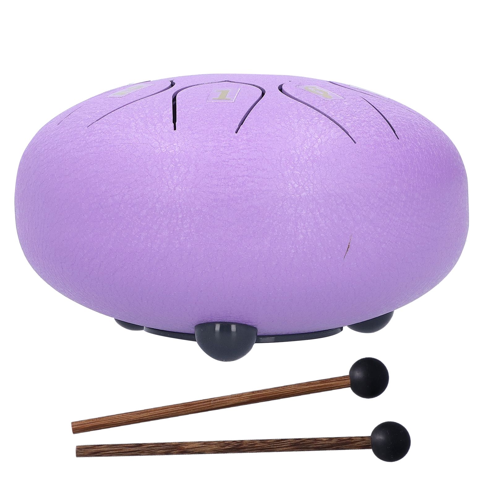 6in 8 Tones Tongue Drum with Mallets Music Book Musical Percussion Instruments view 3