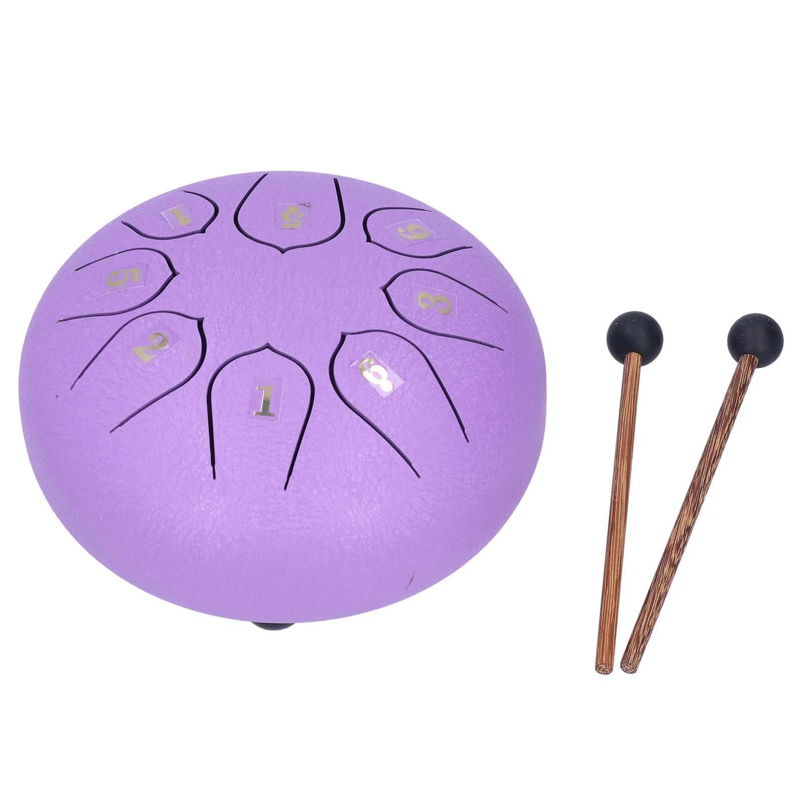 6in 8 Tones Tongue Drum with Mallets Music Book Musical Percussion Instruments view 6