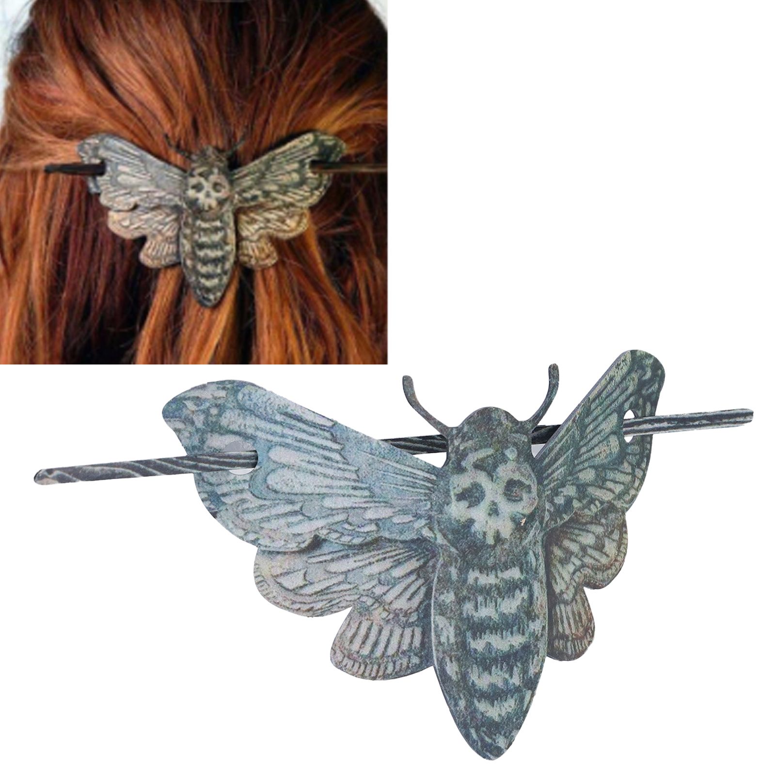 Halloween Hairpin Iron Small Exquisite Reusable Lifelike Halloween Hair Stick view 11