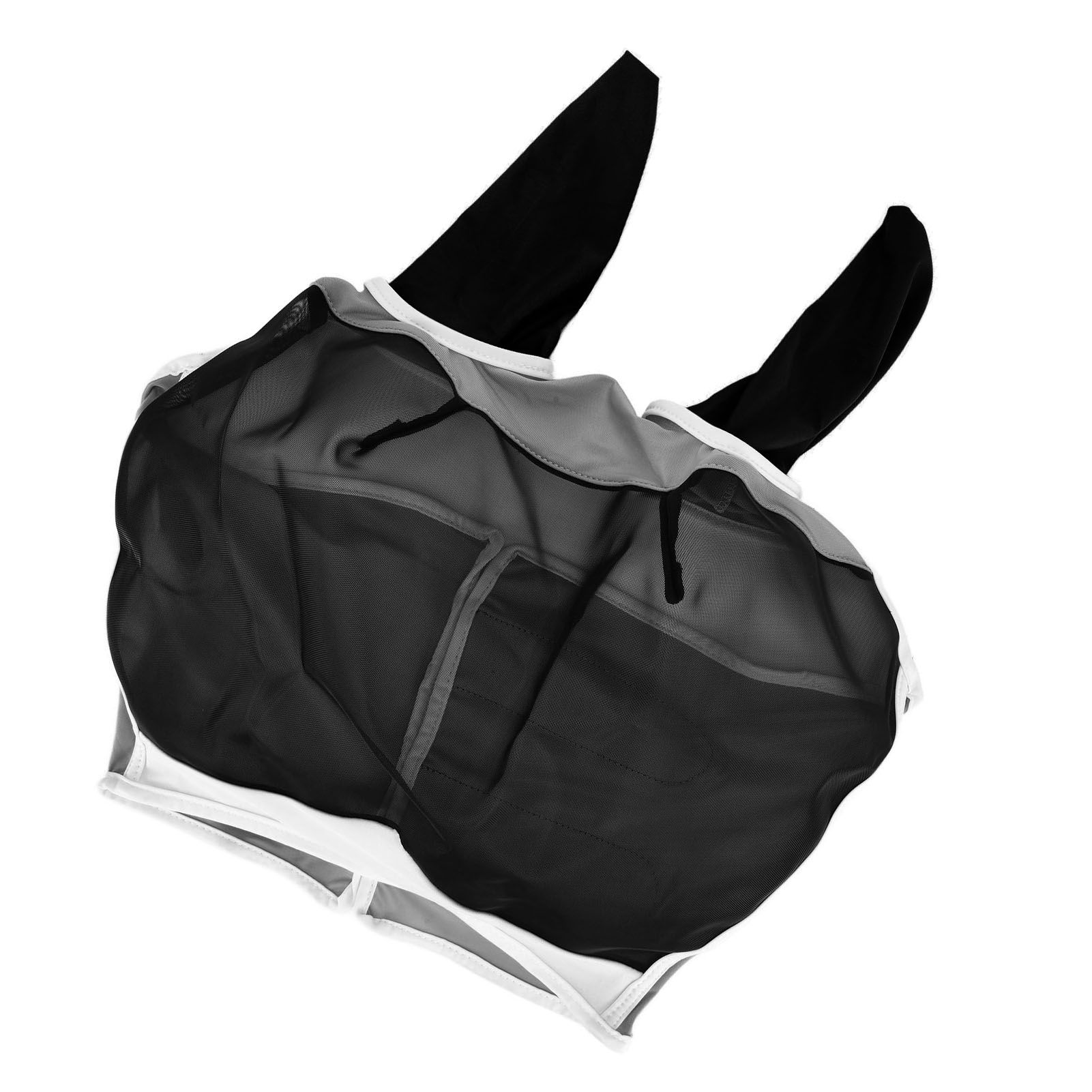 Breathable Horse Mask Universal Adjustable Elastic Mosquito Fly Repelling Veil view 2