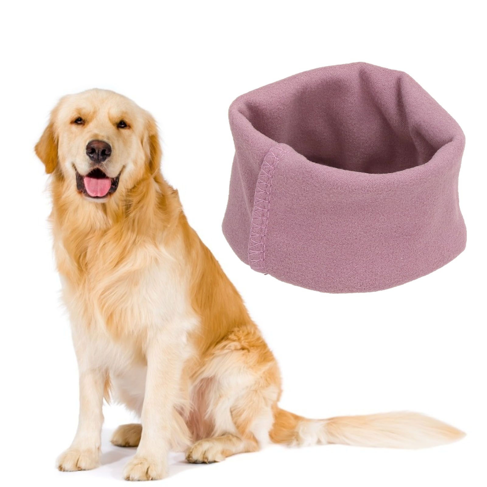 Dog Earmuff Sound Proof Soft Cat Ear Protection Keep Warm Washable Dog Calming view 12